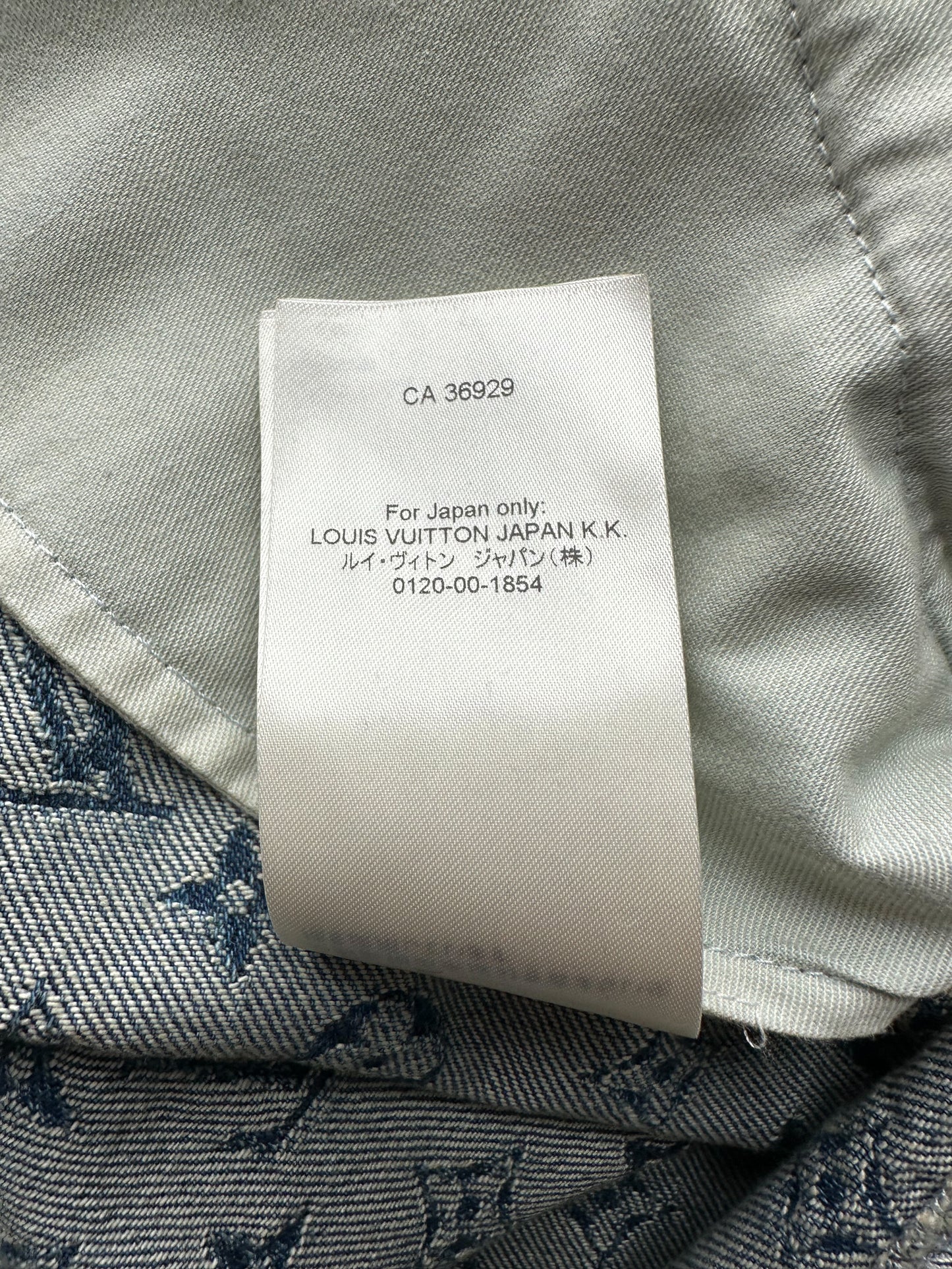 Louis Vuitton Nigo Blue Monogram Baggy Jeans