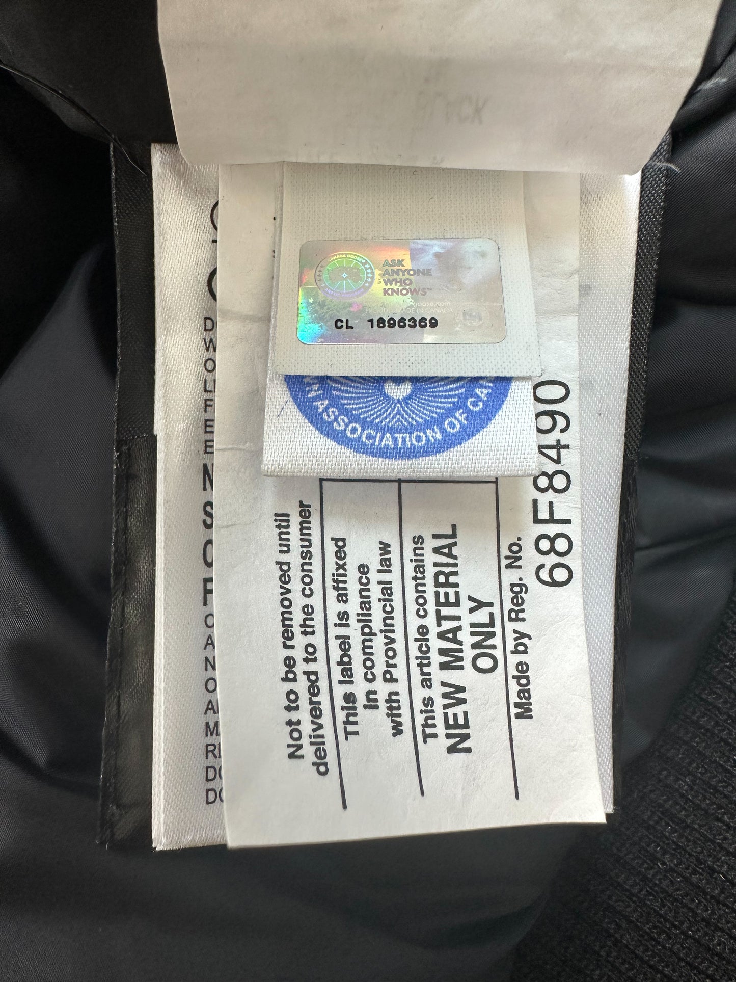 Canada Goose Black Chilliwack Men's Jacket