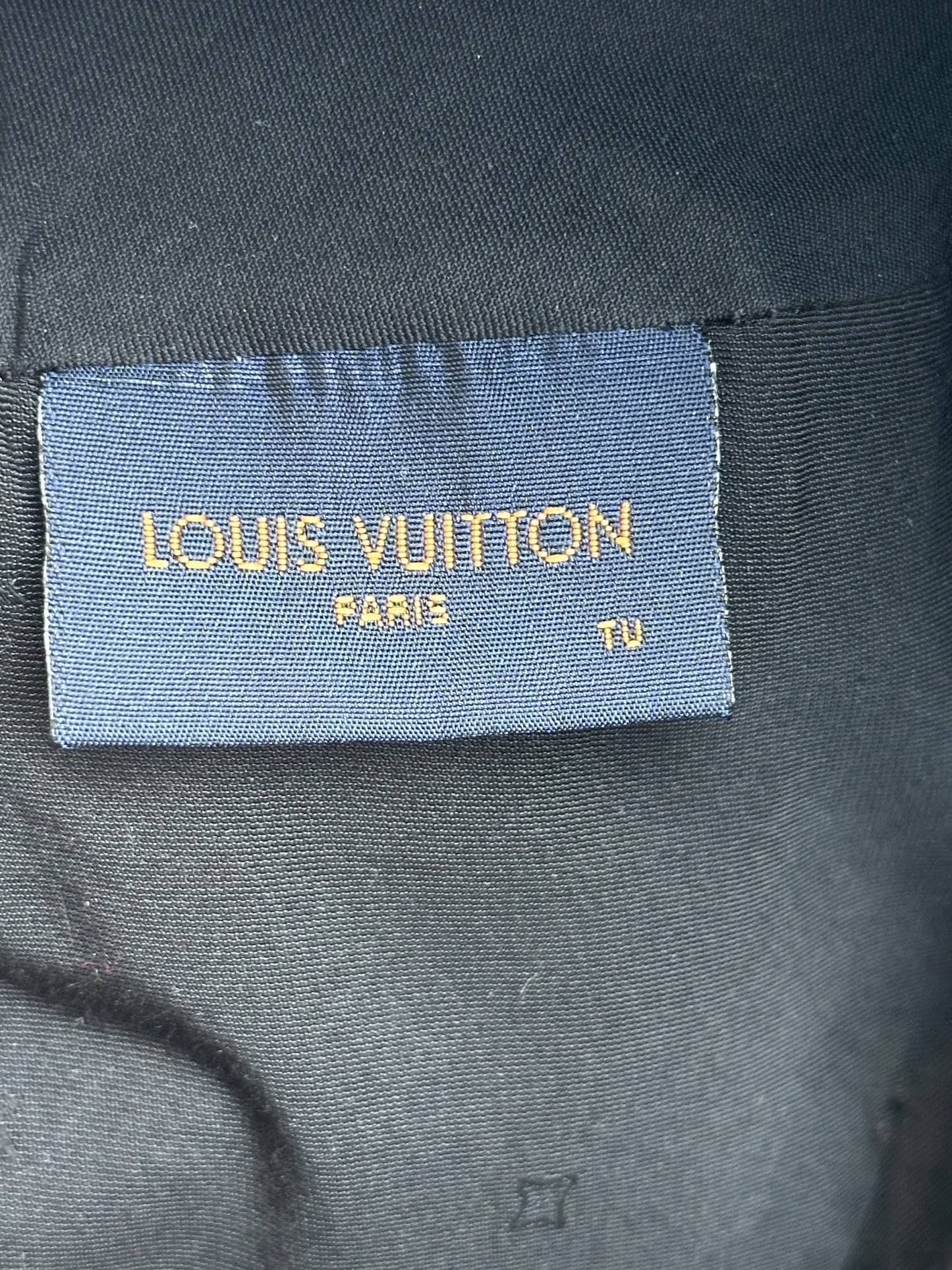 Louis Vuitton Black Taurillon Monogram Hat