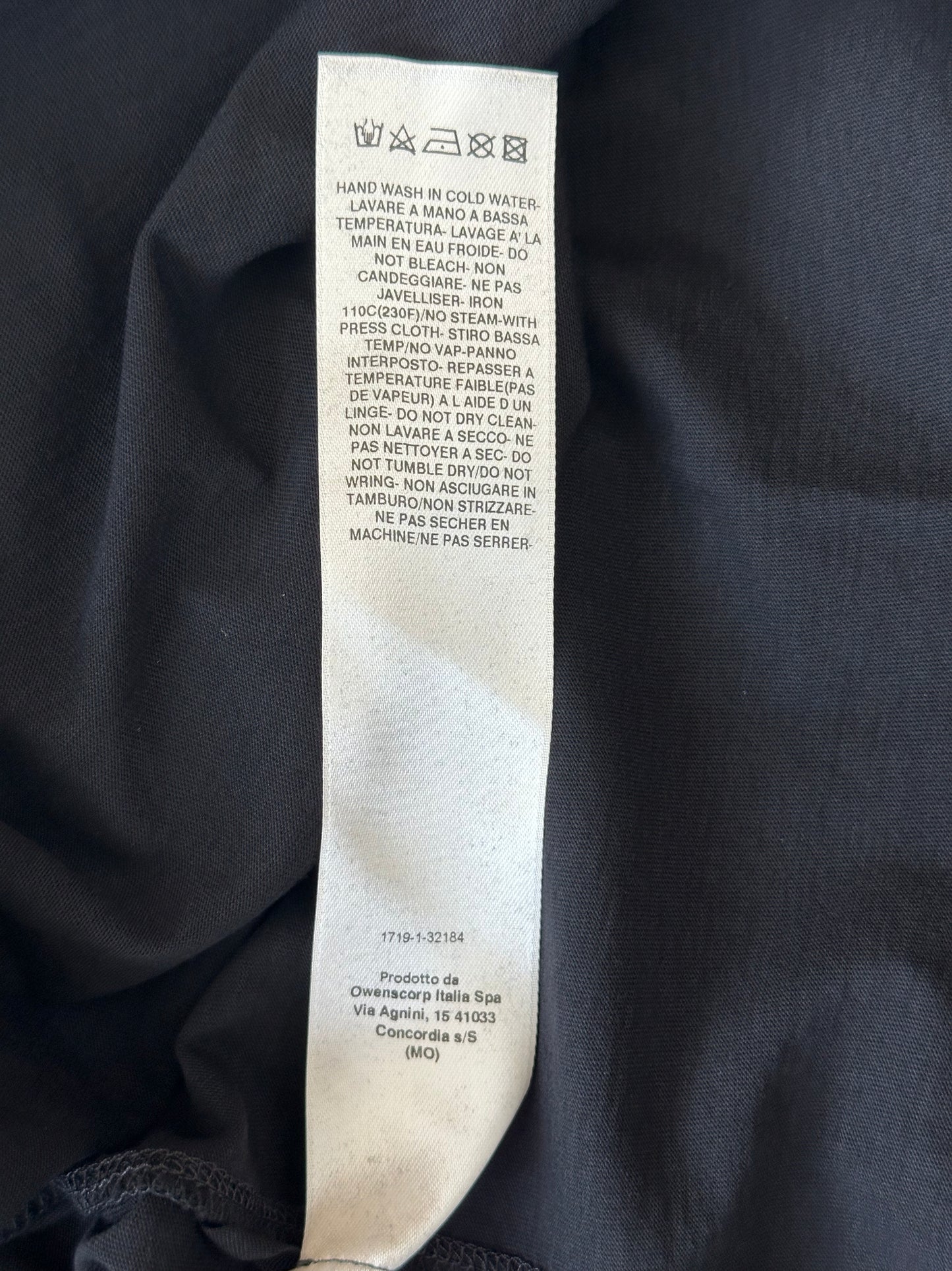 Rick Owens Black & White Temple Of Love Owenscorp Graphic T-Shirt