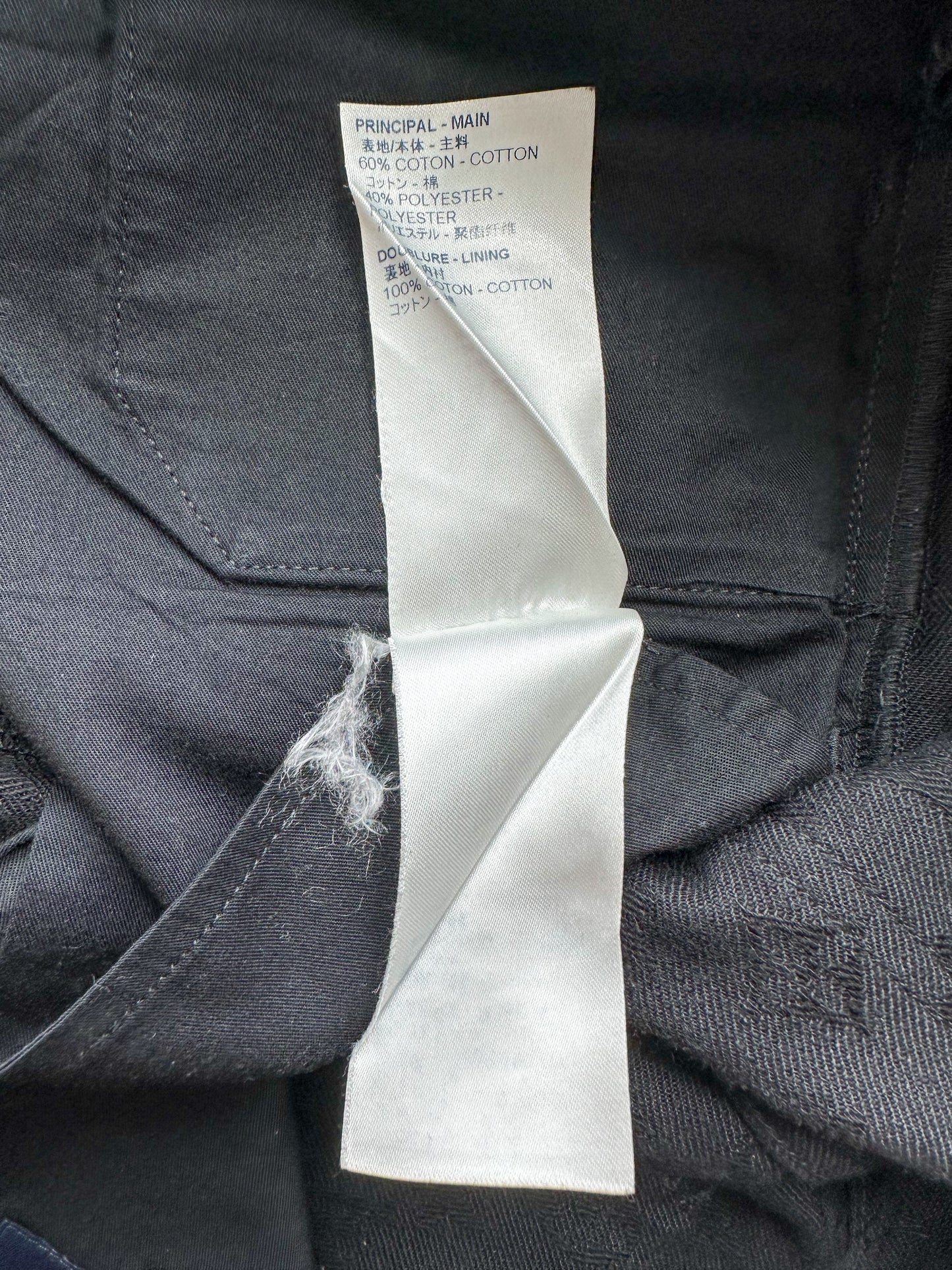 Louis Vuitton Black Monogram Slim Jeans