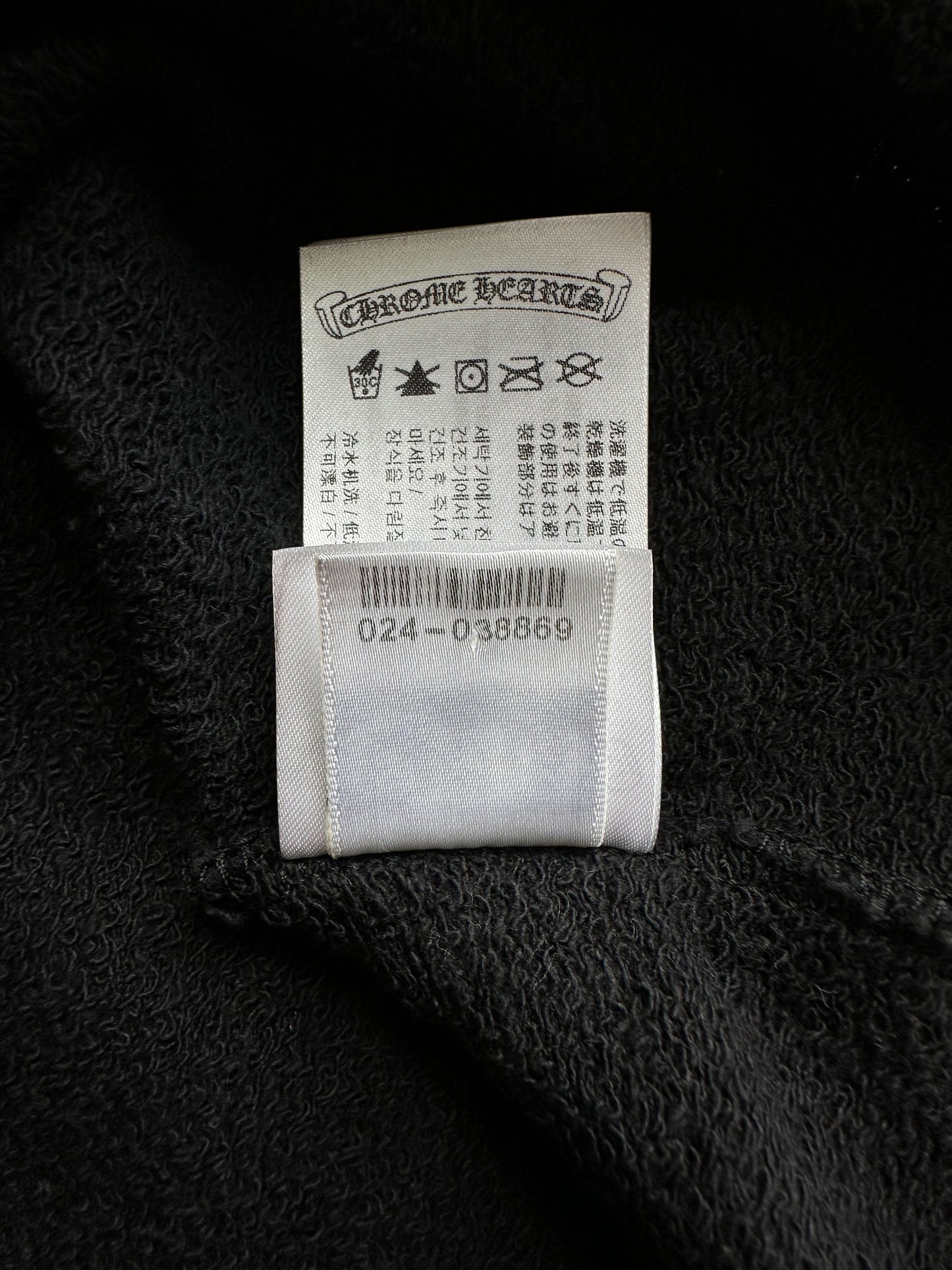 Chrome Hearts Black Matty Boy Chomper Sweater