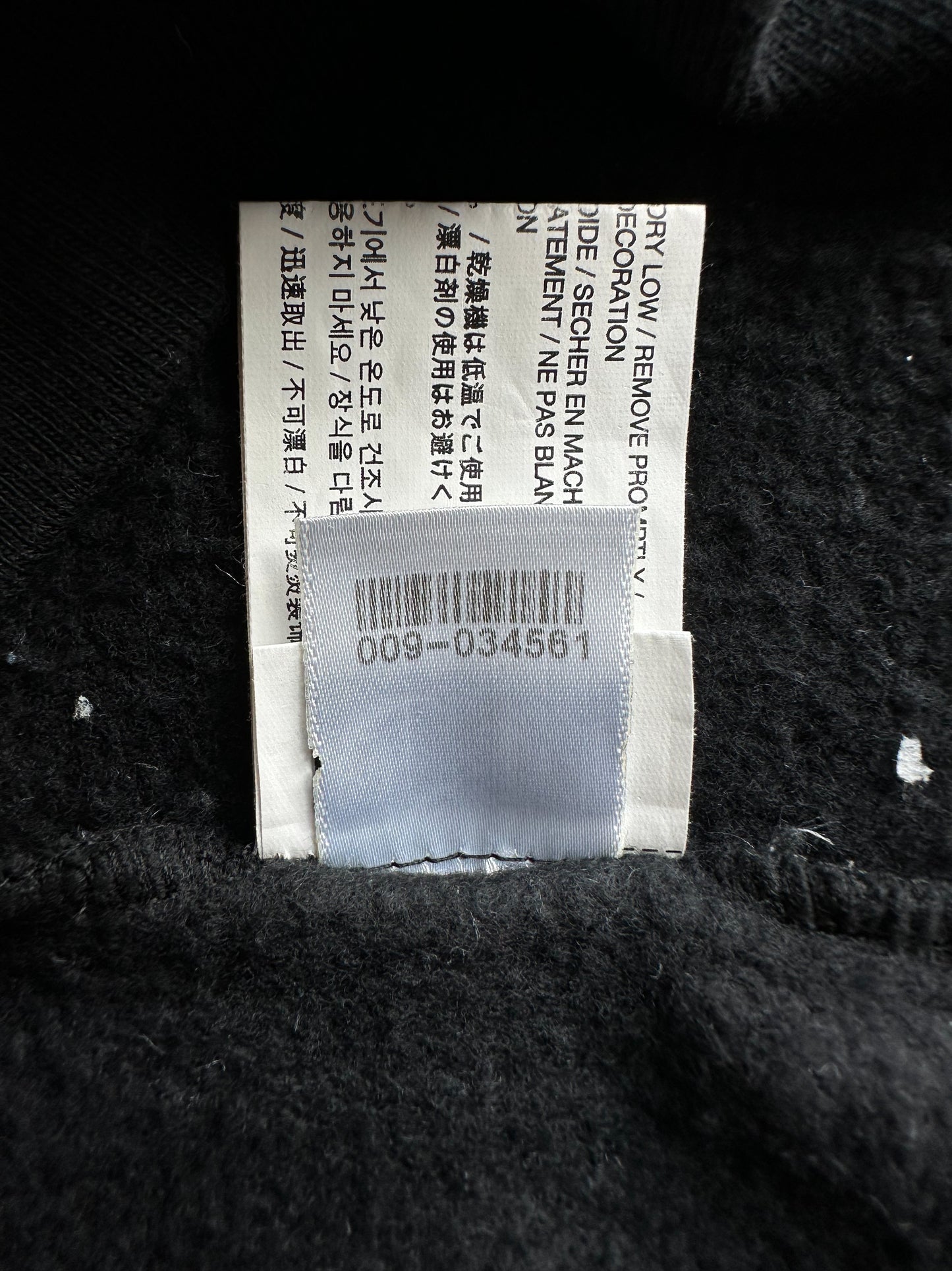 Chrome Hearts Black & White Miami Exclusive Abstrakto Hoodie