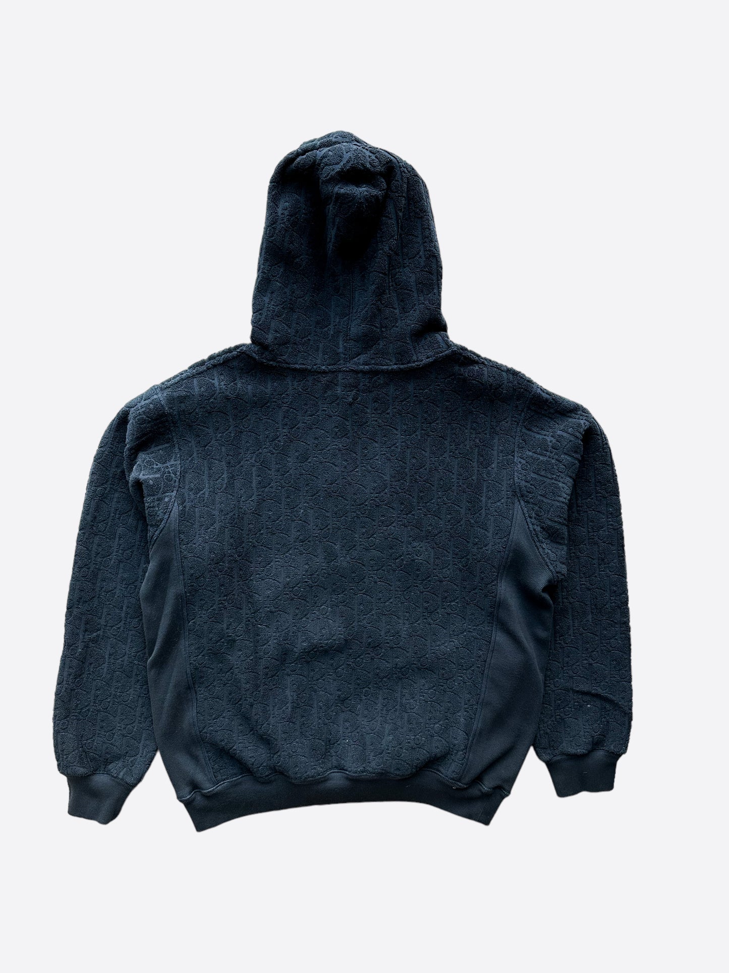 Dior Navy Oblique Towel Hoodie