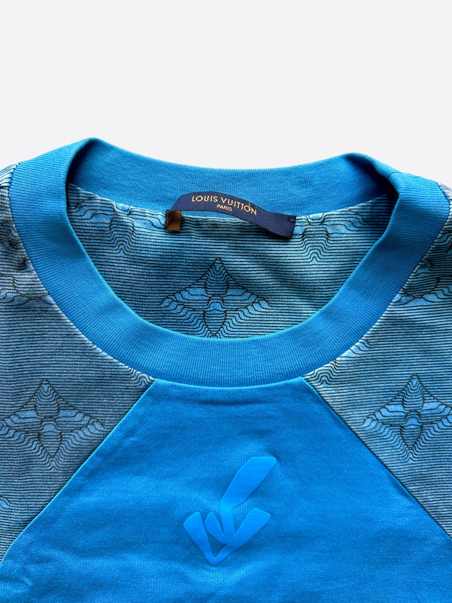 Louis Vuitton Blue 2054 Monogram T-Shirt