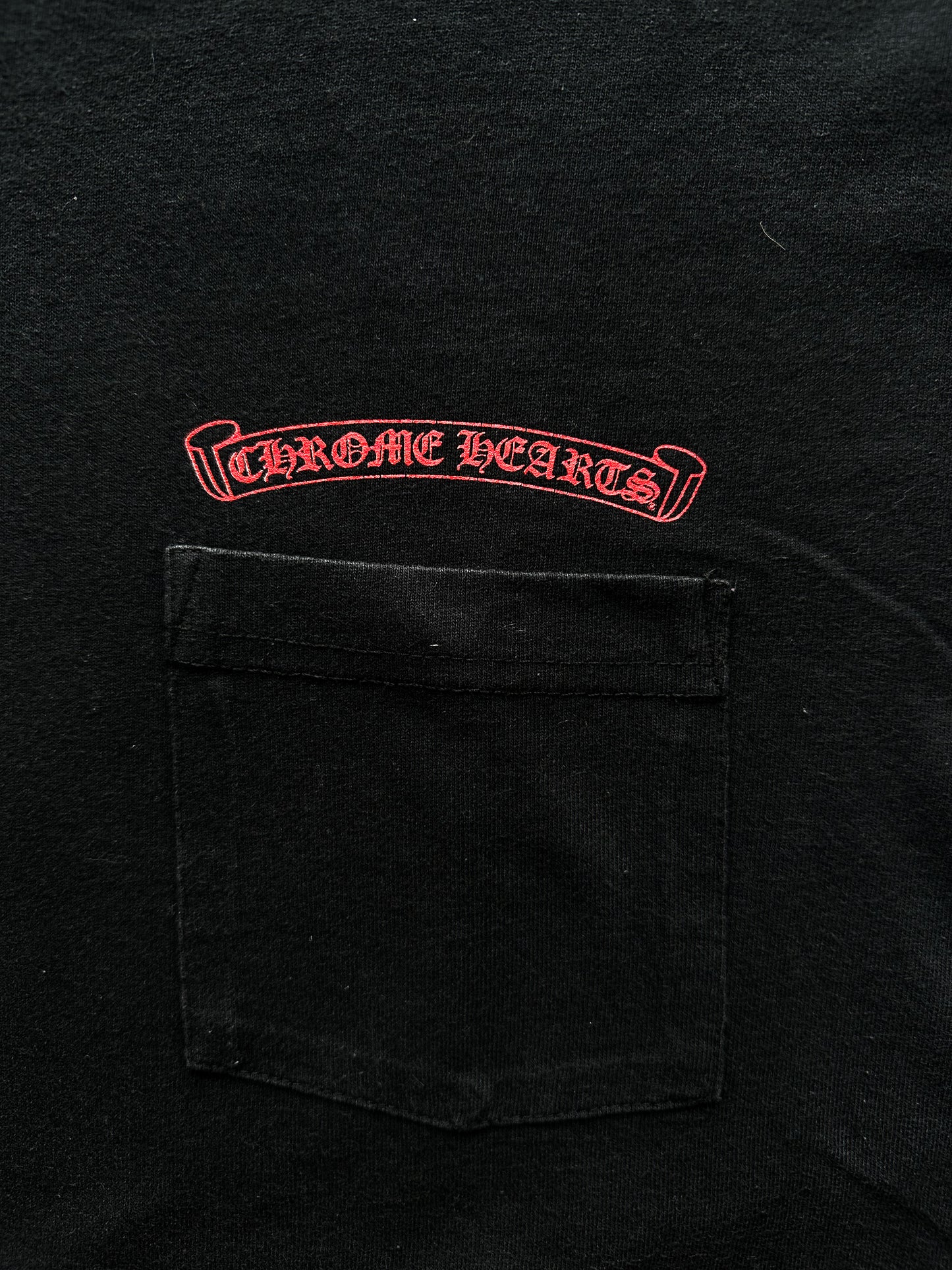 Chrome Hearts Black Matty Boy Chomper Longsleeve T-Shirt