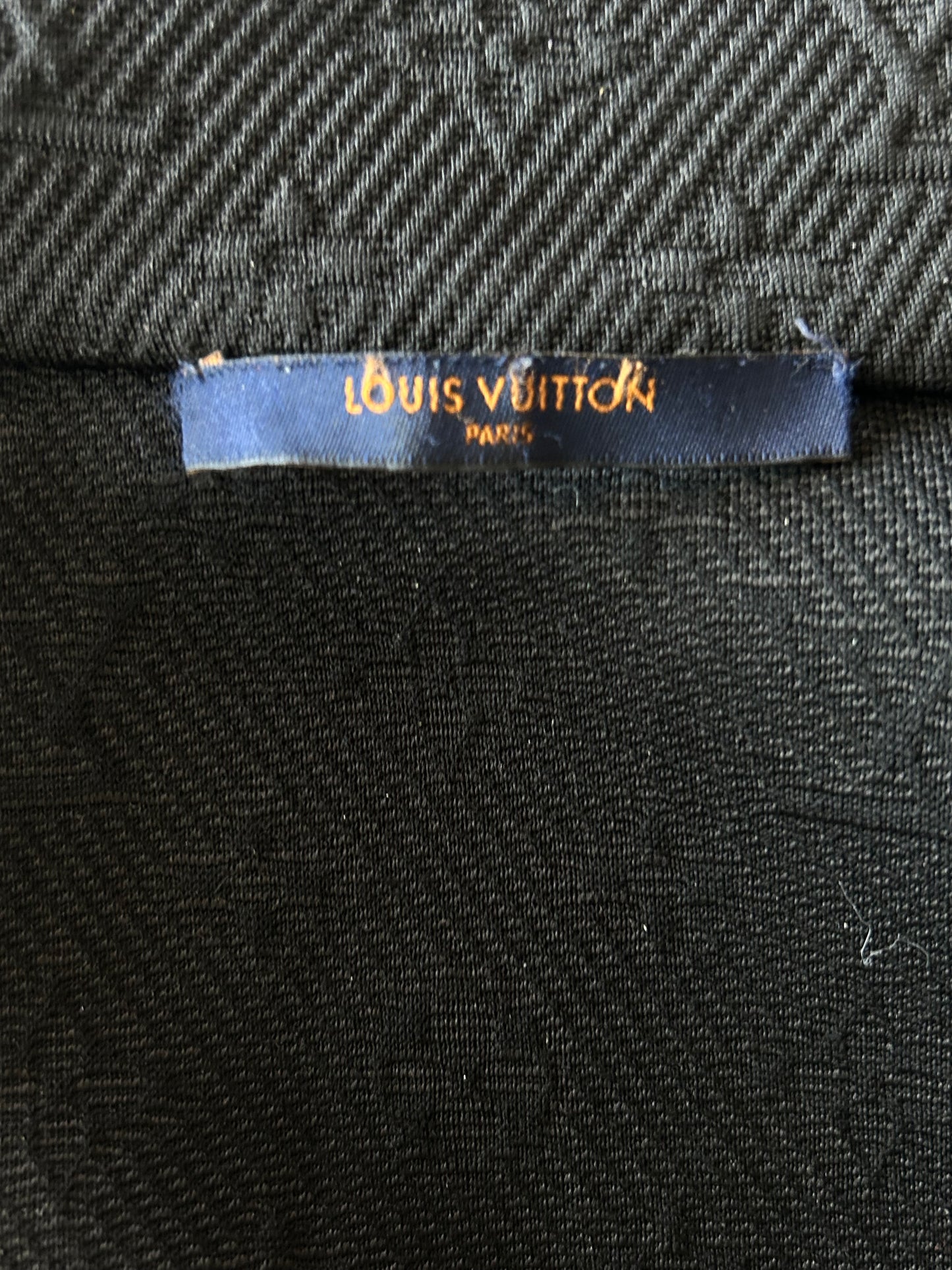 Louis Vuitton Black Monogram Track Jacket