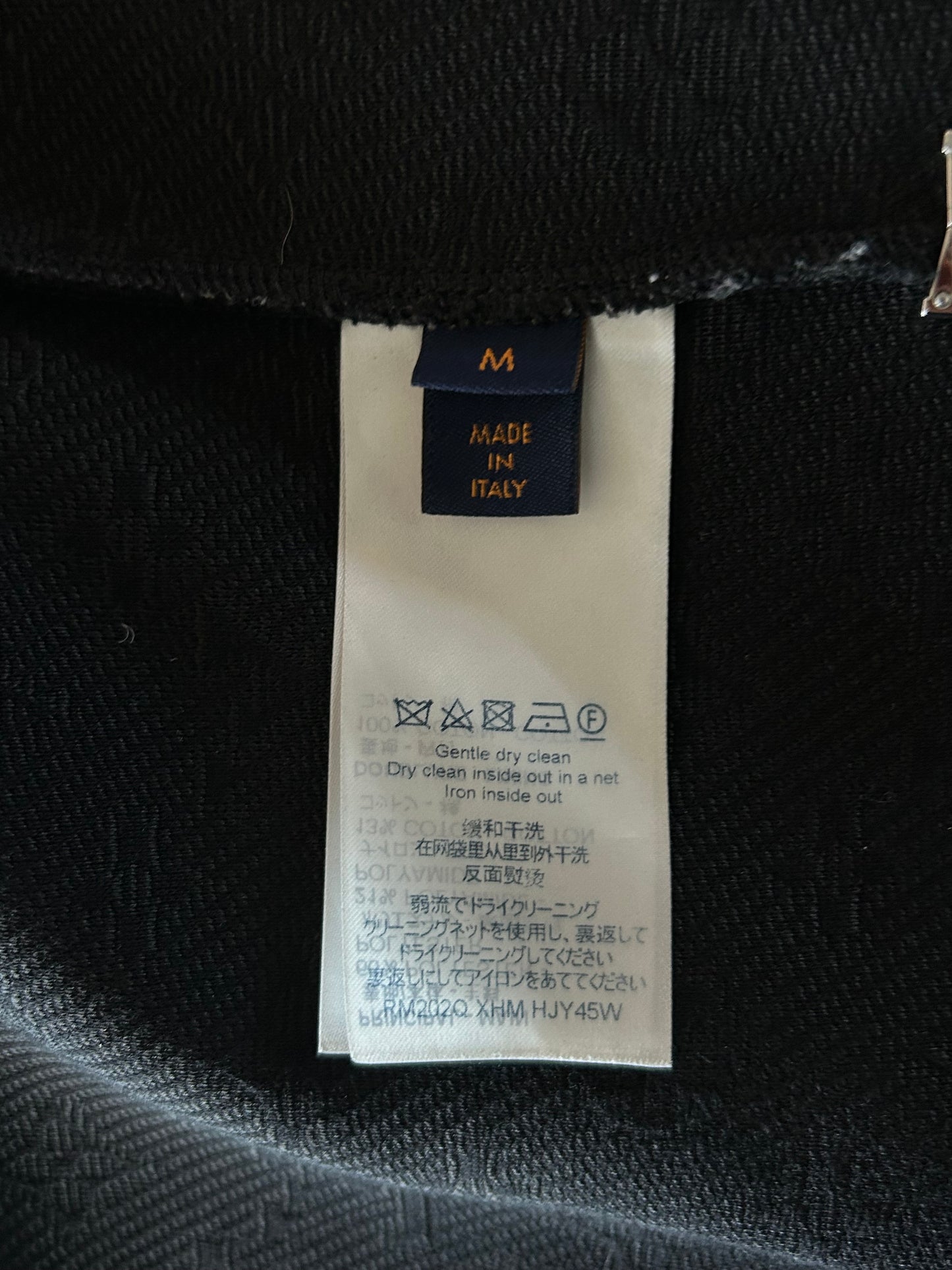 Louis Vuitton Black Monogram Track Jacket