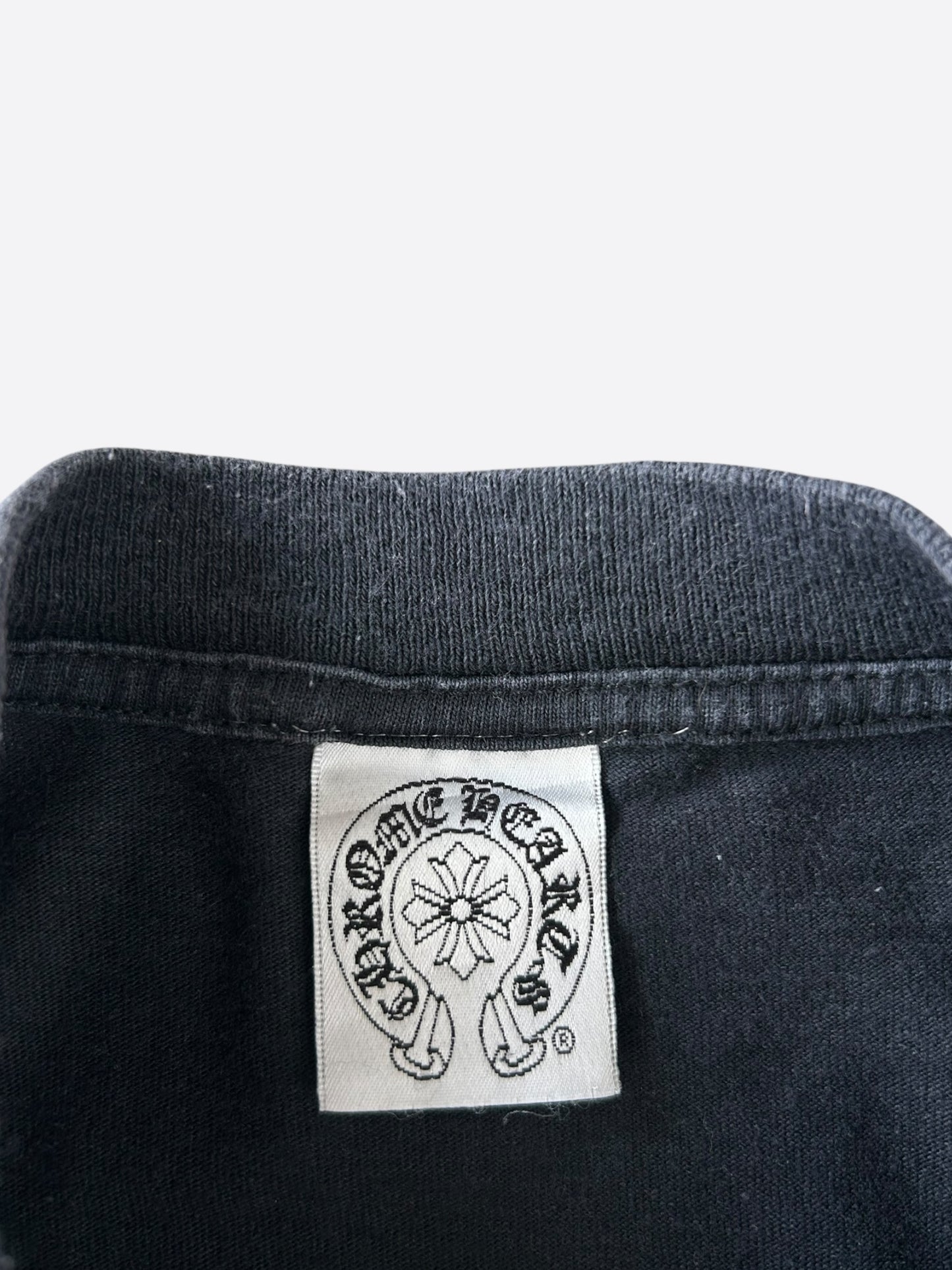 Chrome Hearts Kyosuke Himuro Black & White Cross Logo T-Shirt
