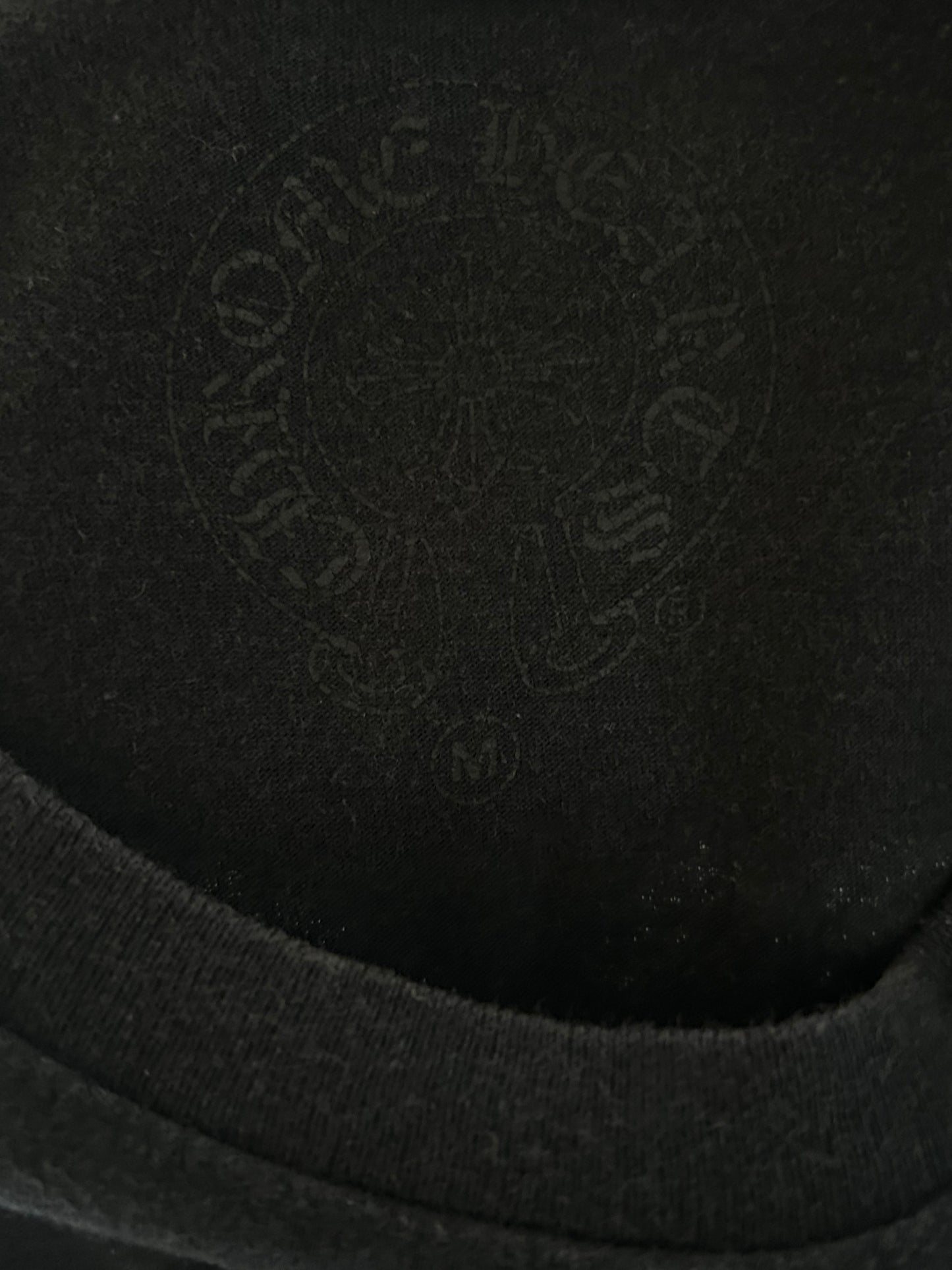 Chrome Hearts Black & White Tokyo Exclusive Eyechart T-Shirt