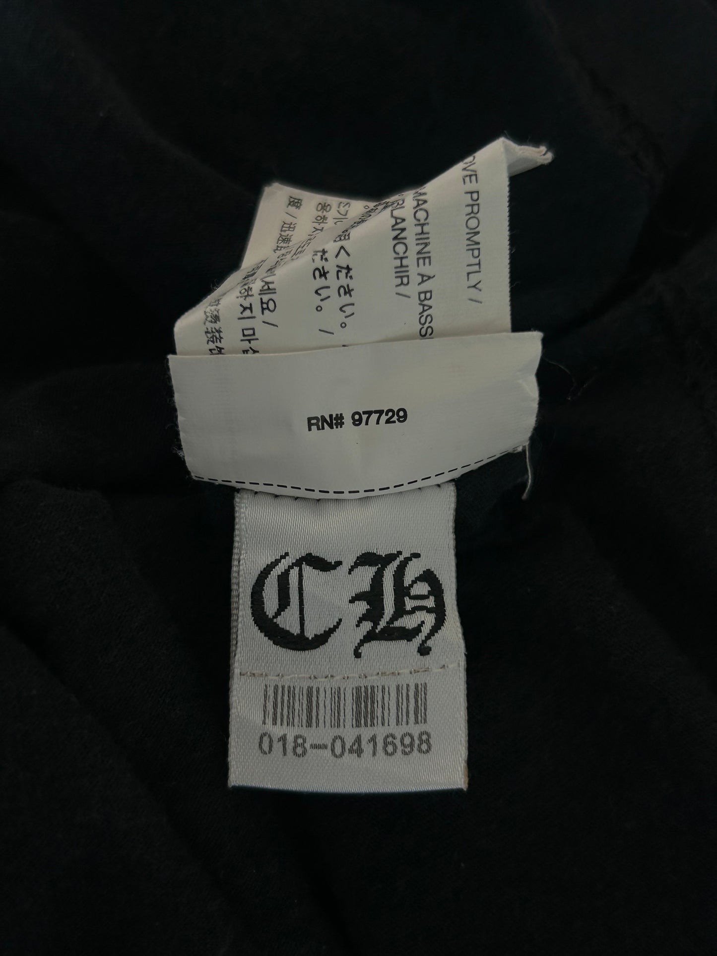 Chrome Hearts Hong Kong Exclusive Horseshoe Logo T-Shirt