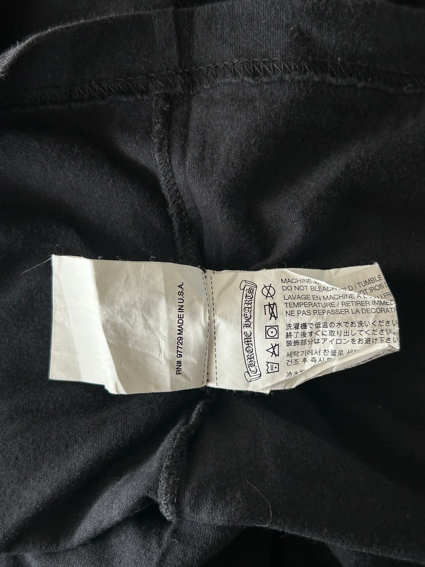 Chrome Hearts Hong Kong Exclusive Horseshoe Logo T-Shirt