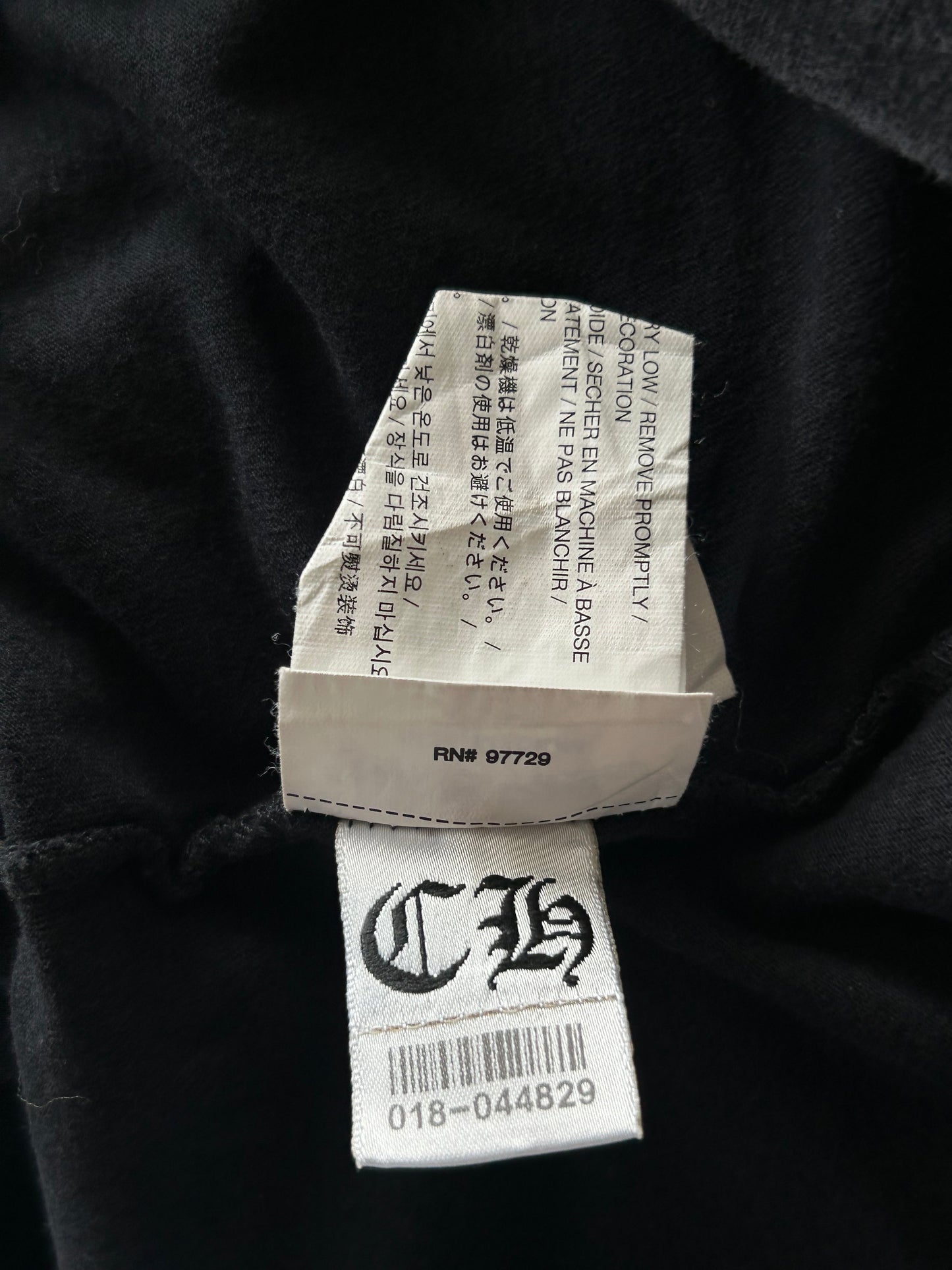 Chrome Hearts Hong Kong Exclusive Horseshoe Logo T-Shirt