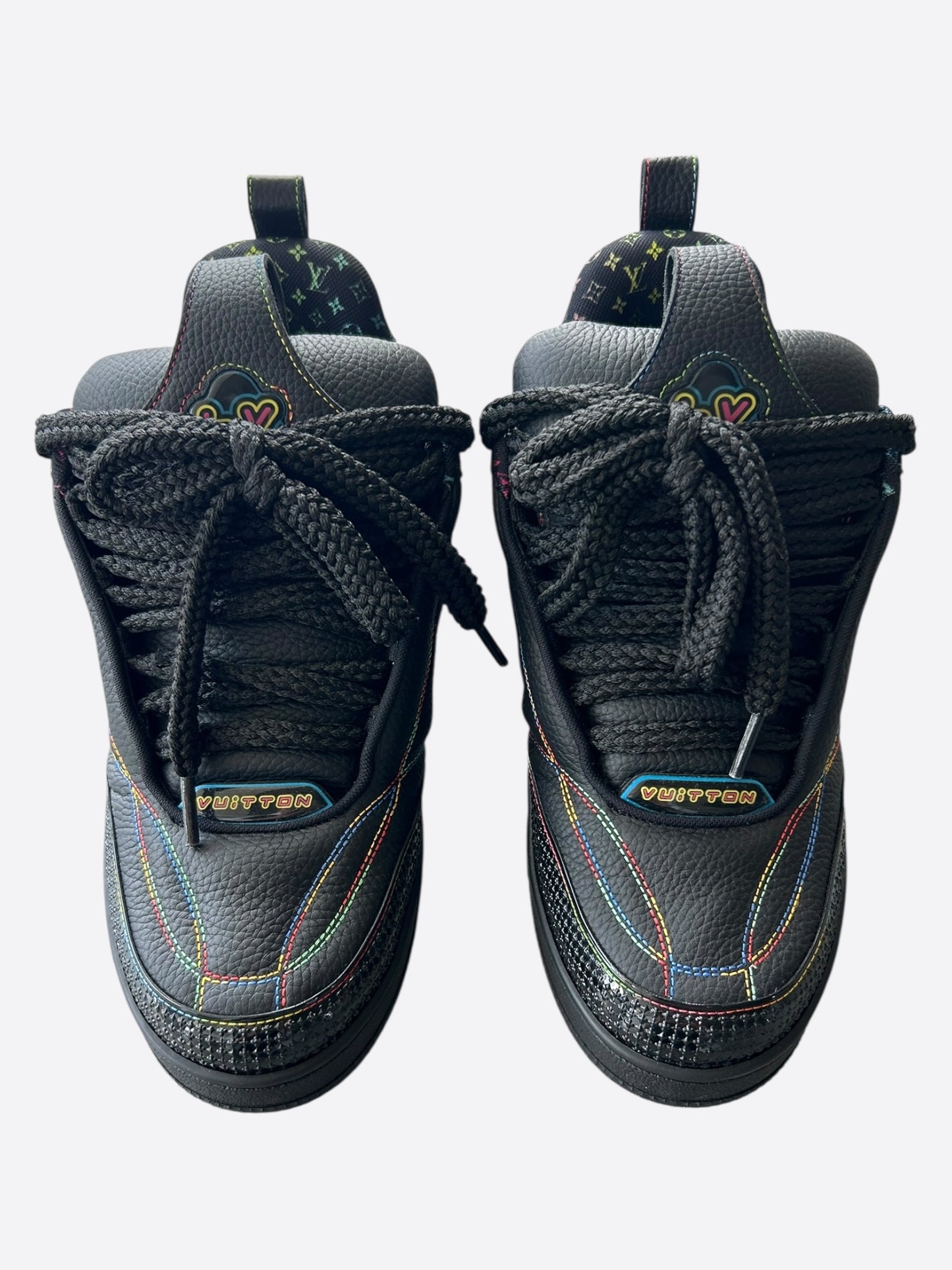 Louis Vuitton Black & Gradient Skate Trainers