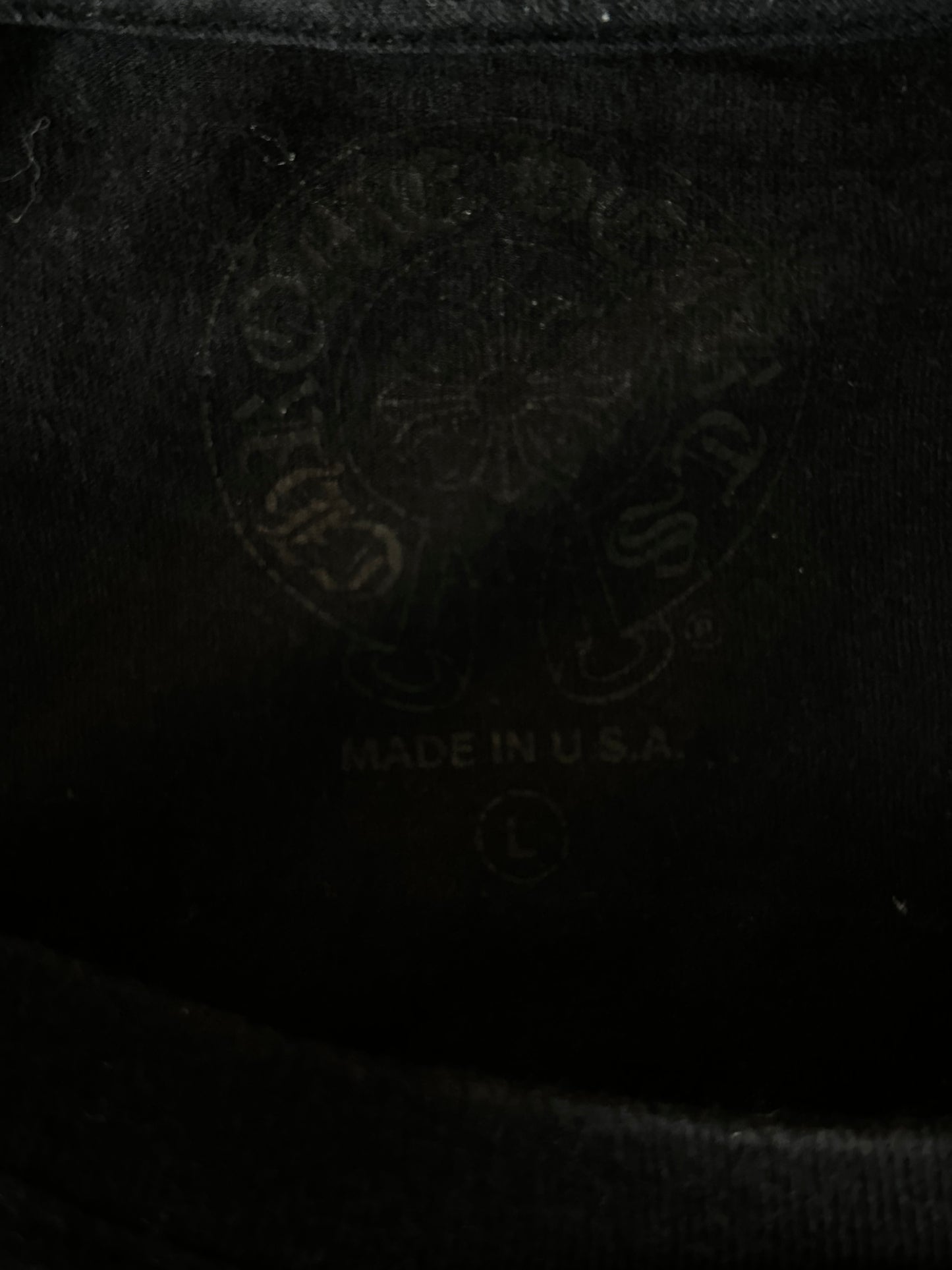 Chrome Hearts Black & Red Foti Jarvis Logo T-Shirt