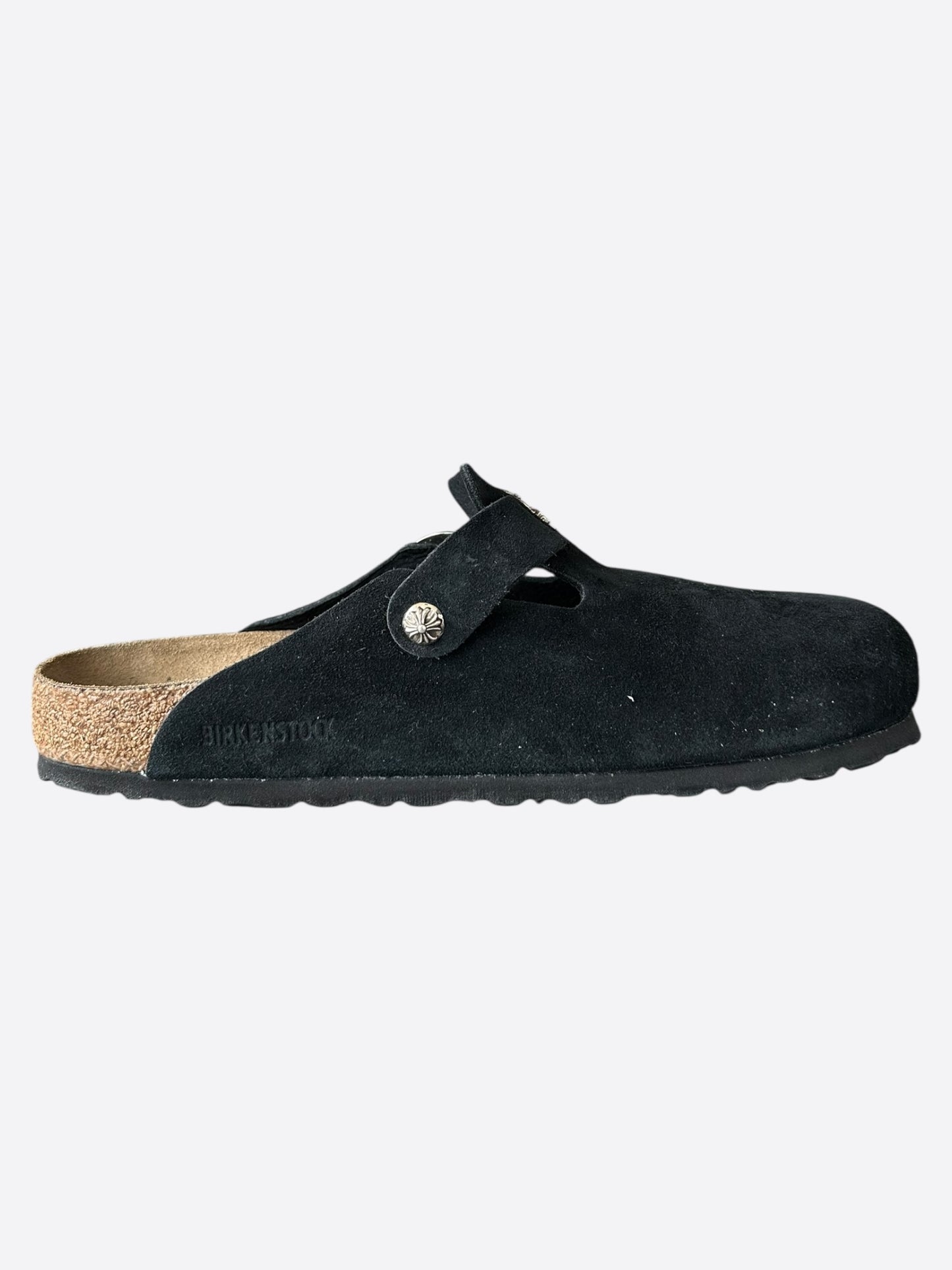 Chrome Hearts Black & Silver Dagger Birkenstocks