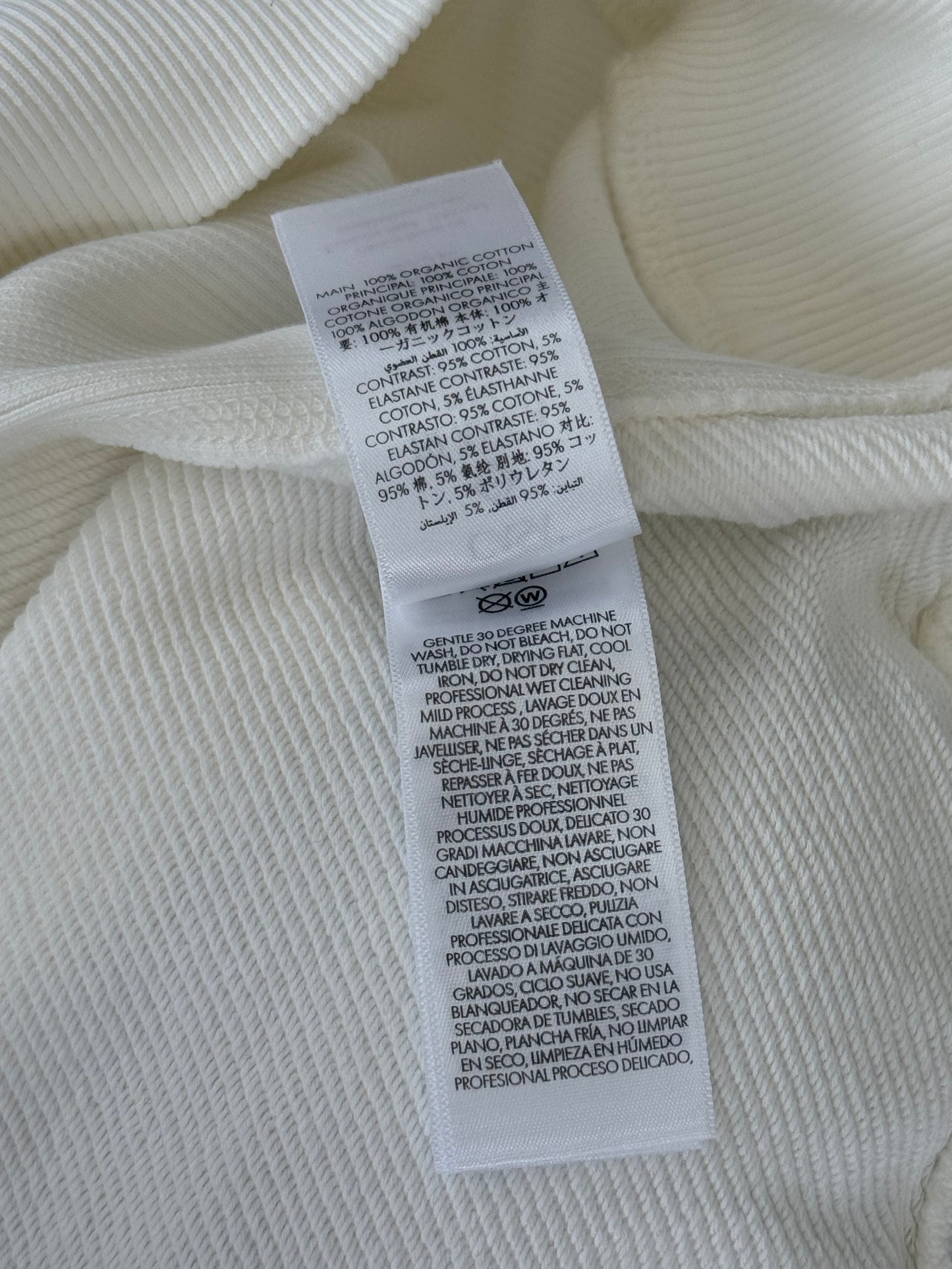 Casablanca White & Multicolor Casa Way Mountain Graphic Hoodie