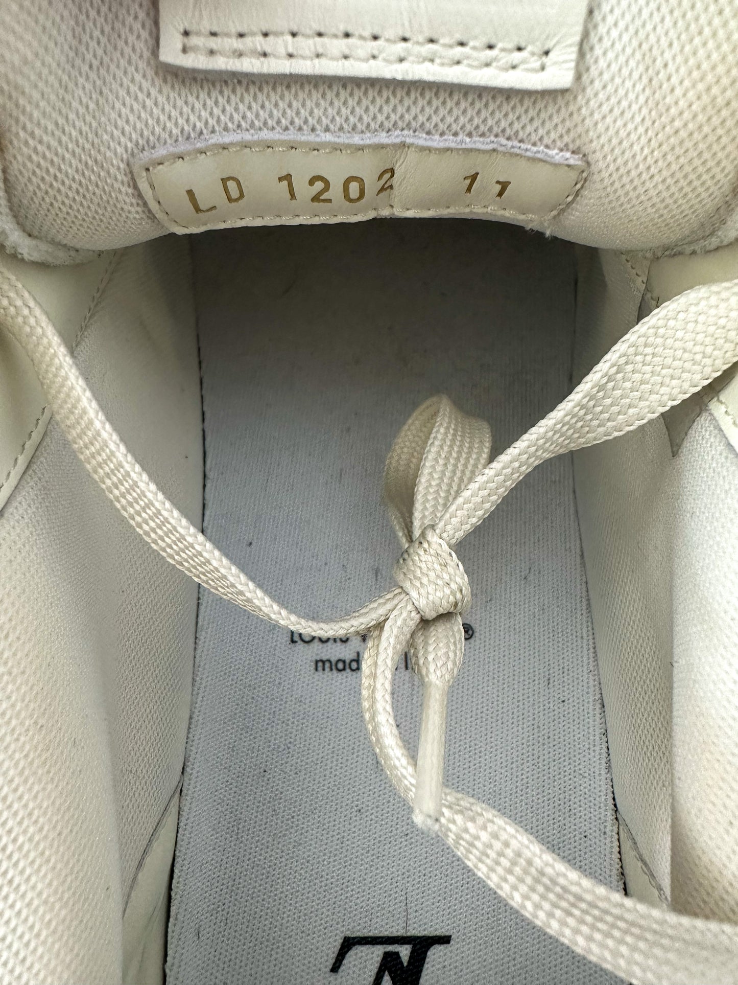 Louis Vuitton Brown & White Damier Trainers