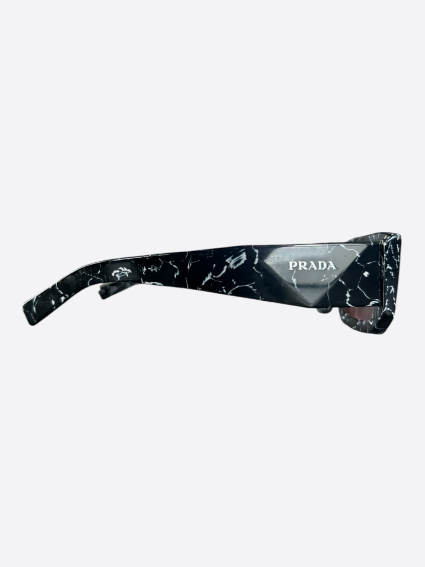 Prada Black Marble Symbole Sunglasses