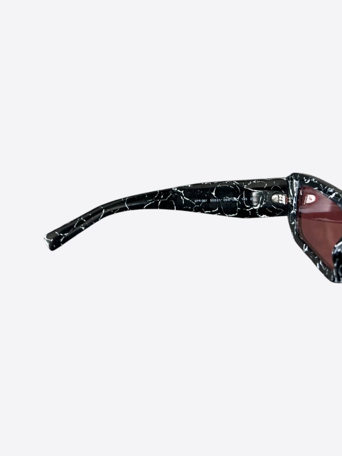 Prada Black Marble Symbole Sunglasses