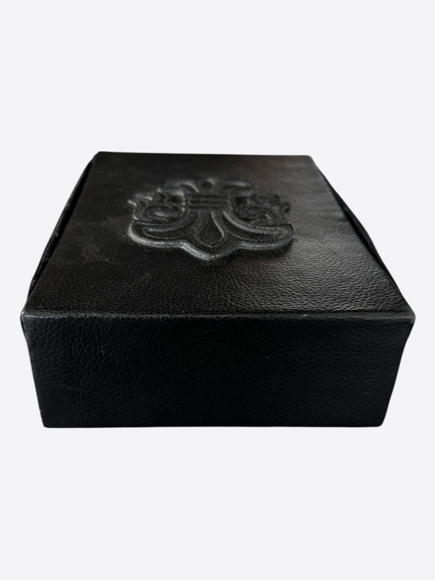 Chrome Hearts Black Leather Sunglasses Case