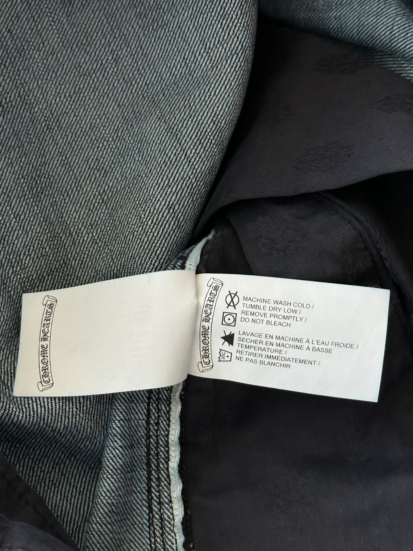 Chrome Hearts Blue Carpenter Pants
