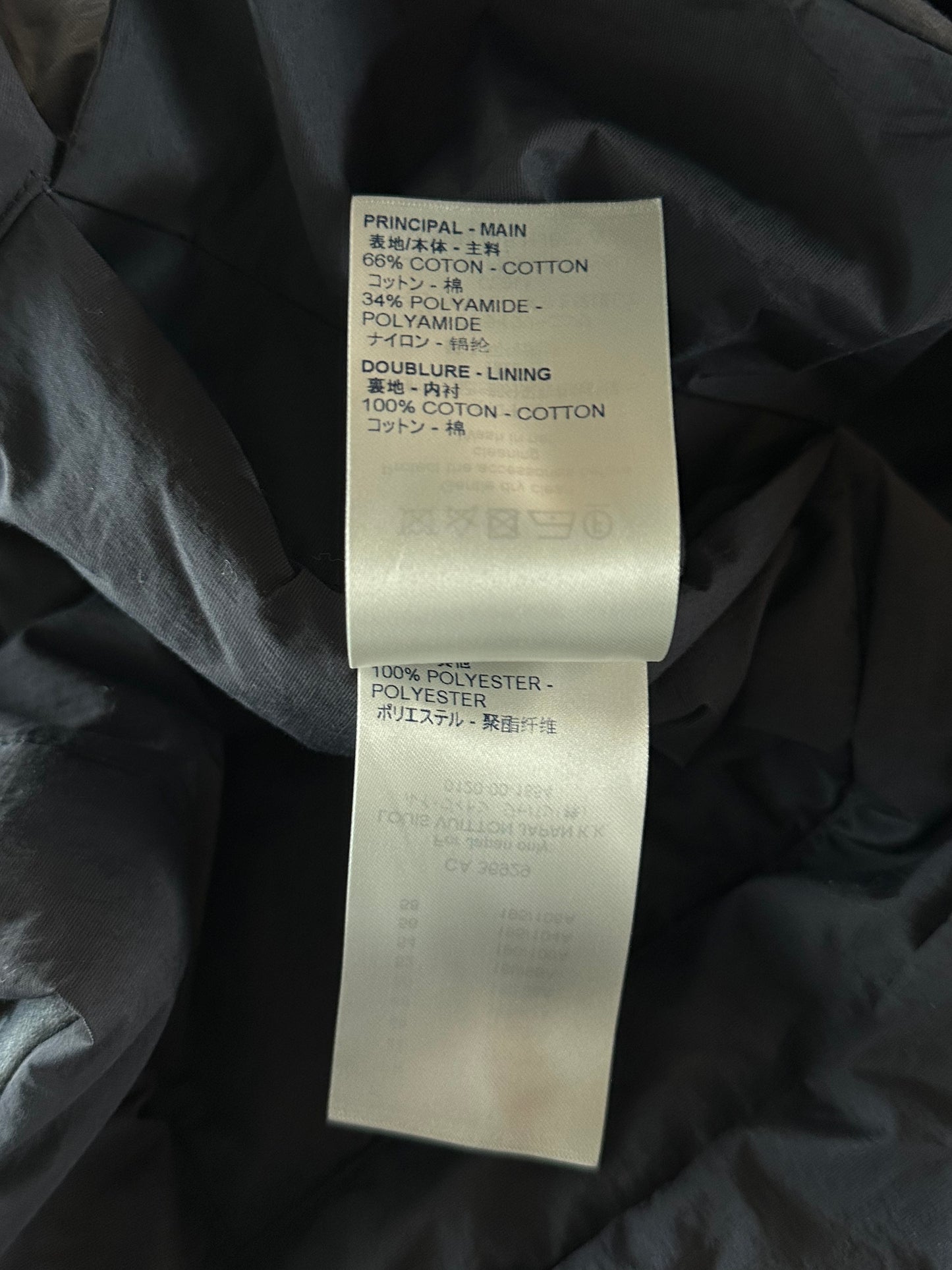 Louis Vuitton Navy Camouflage Monogram Reversible Jacket