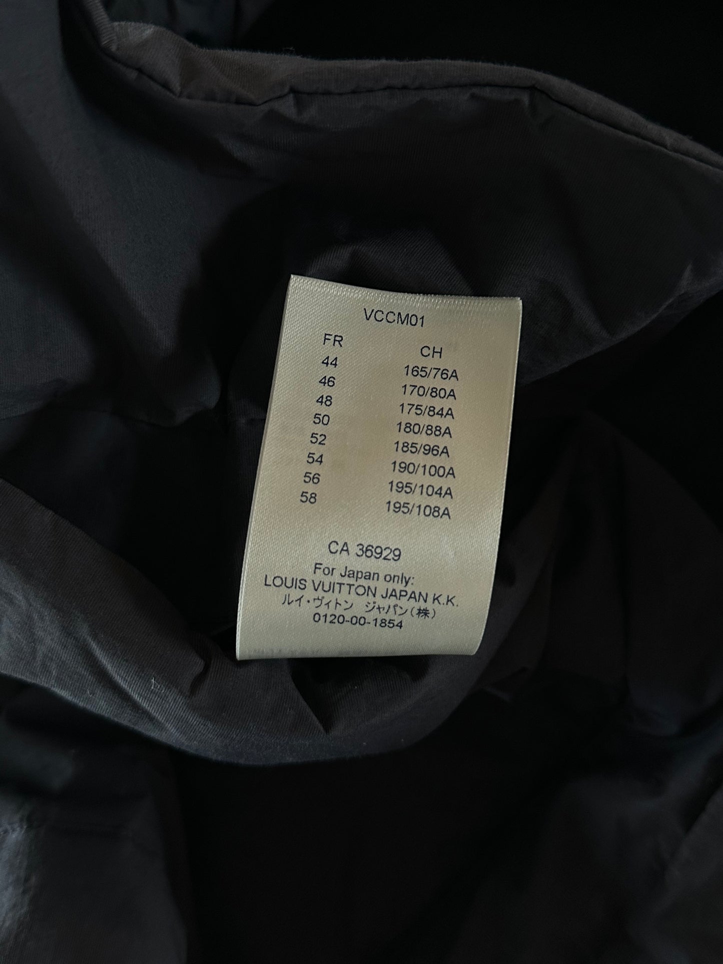 Louis Vuitton Navy Camouflage Monogram Reversible Jacket