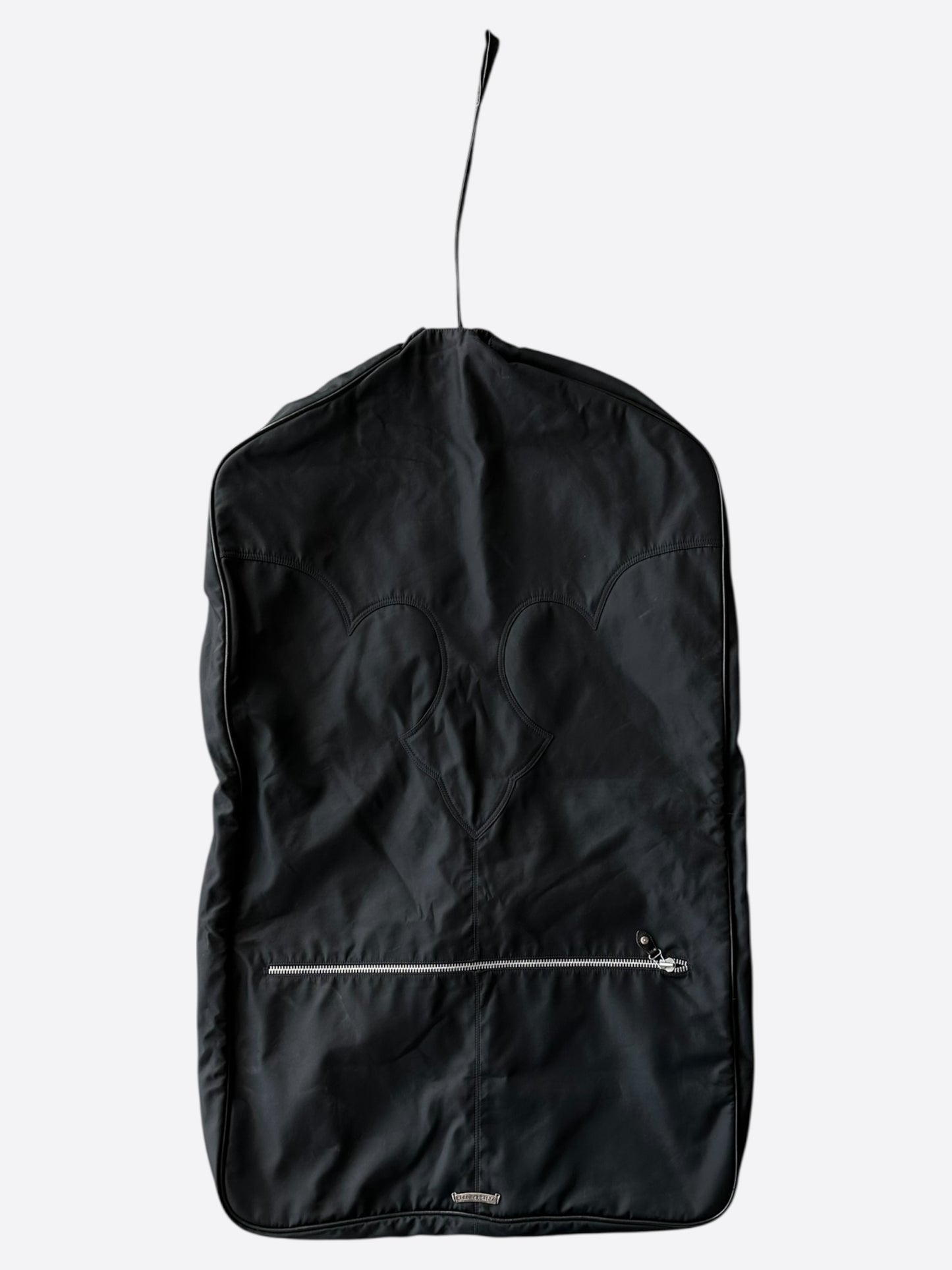 Chrome Black Fleur Garment Bag