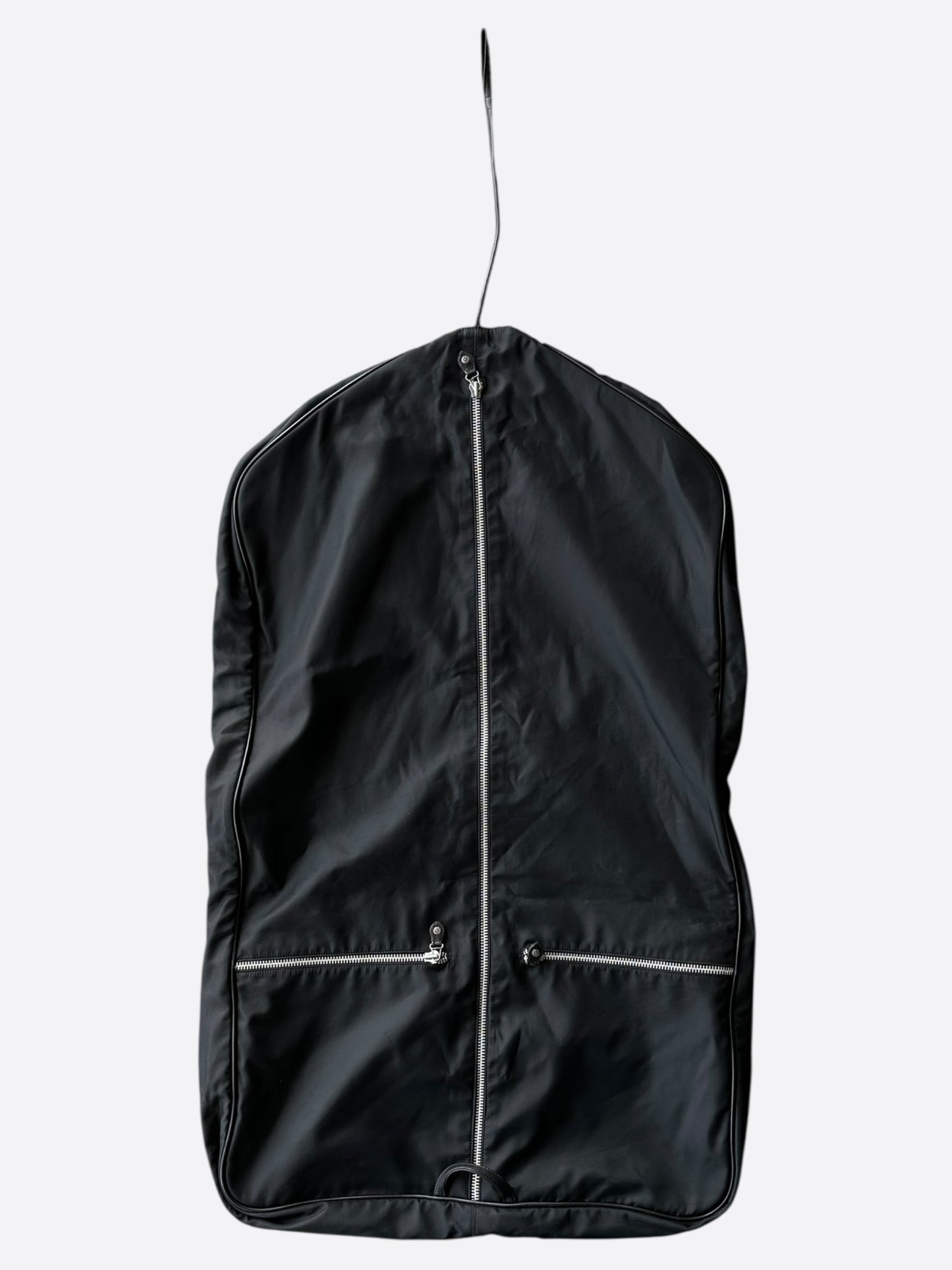 Chrome Black Fleur Garment Bag