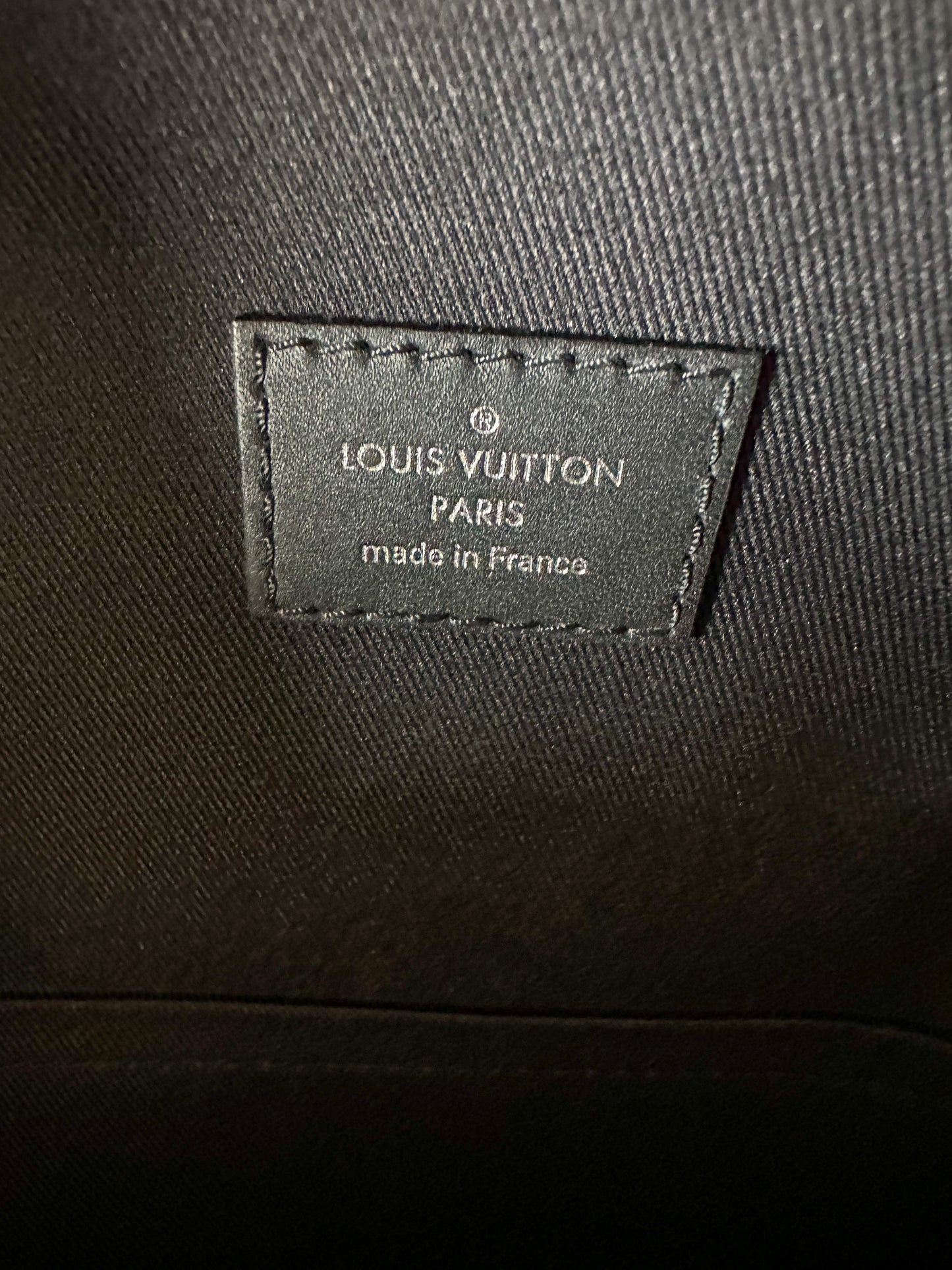 Louis Vuitton Black Pastel Monogram Discovery Backpack