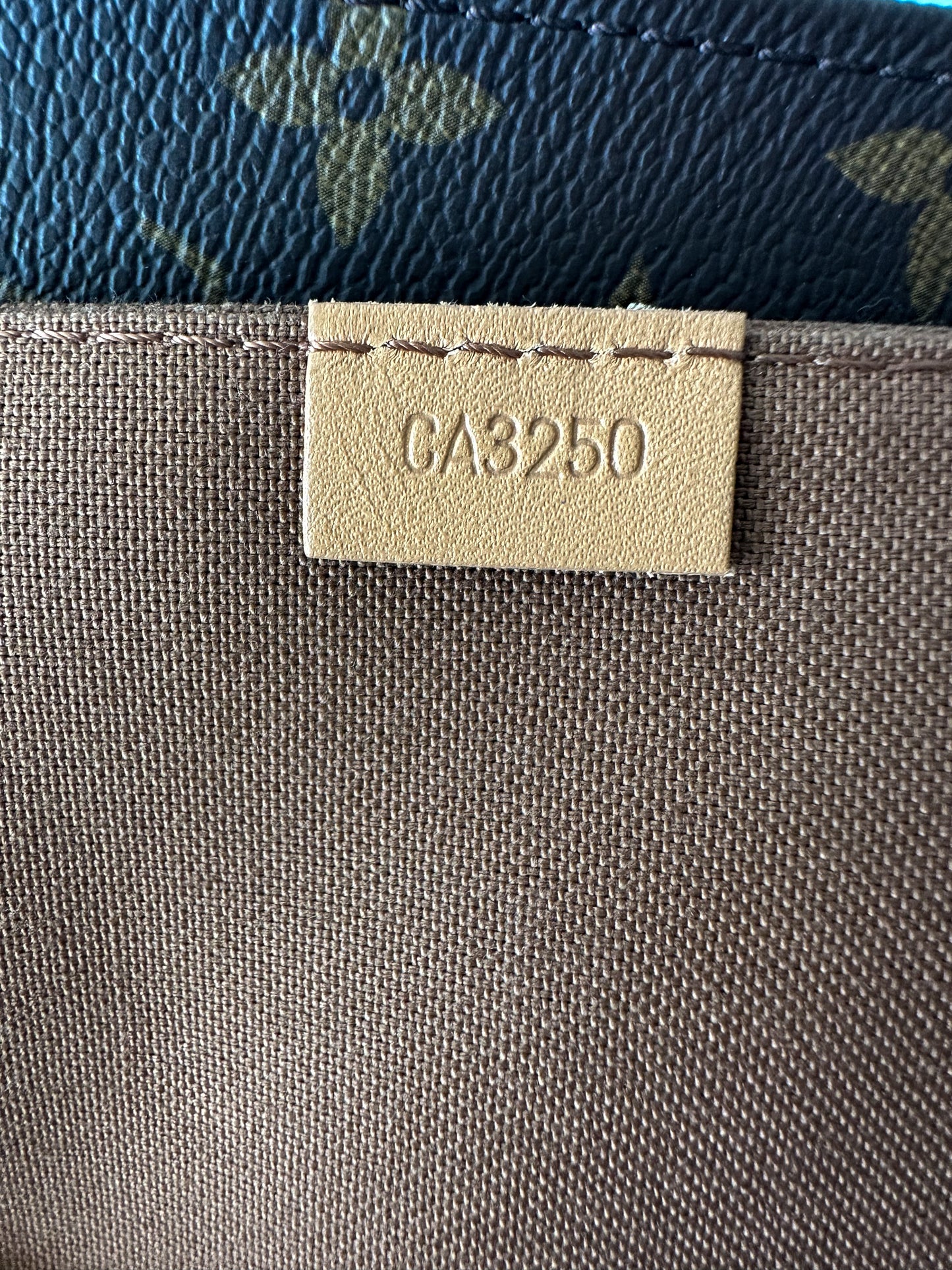 Louis Vuitton Brown Monogram Petit Sac Plat