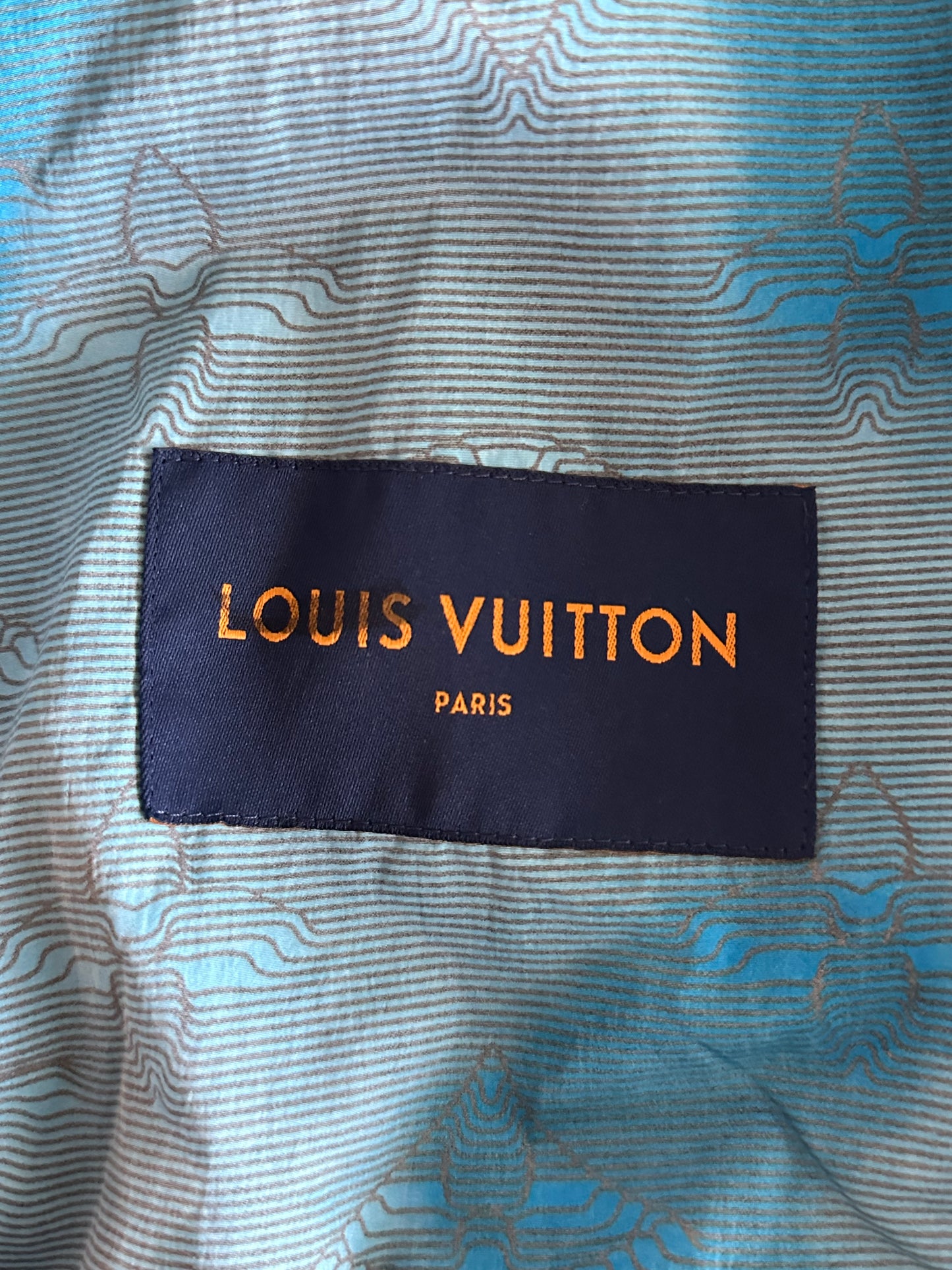 Louis Vuitton Blue 2054 Monogram Windbreaker