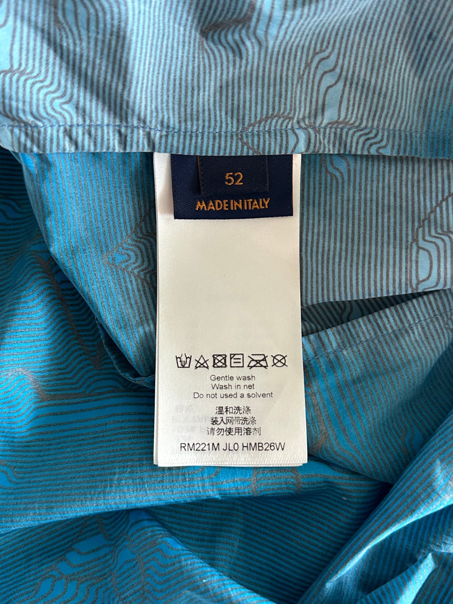 Louis Vuitton Blue 2054 Monogram Windbreaker