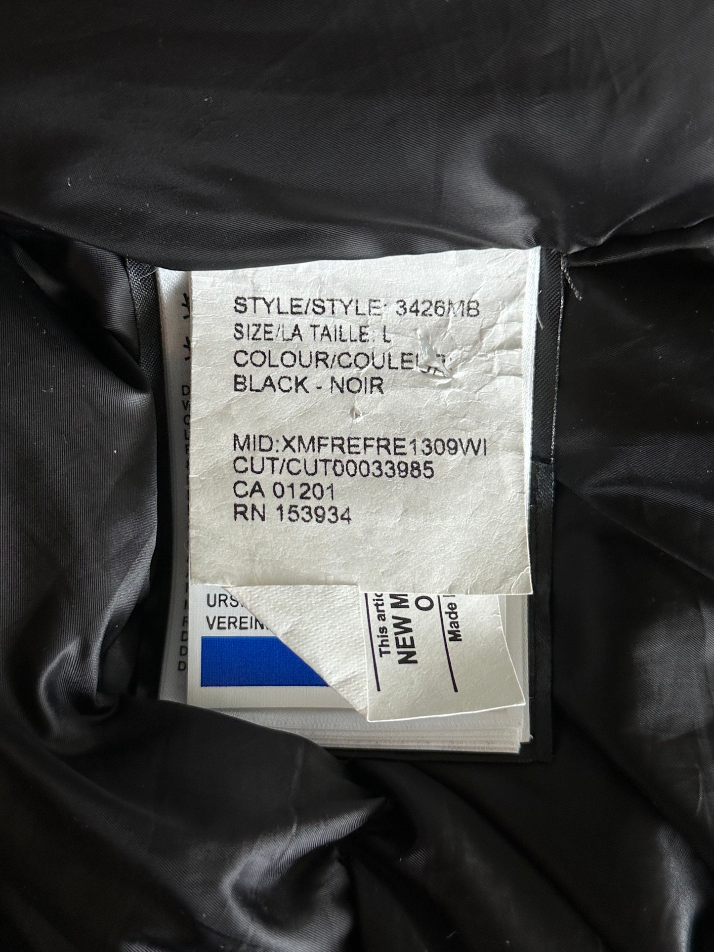 Canada Goose Black Langford Black Label Men's Jacket