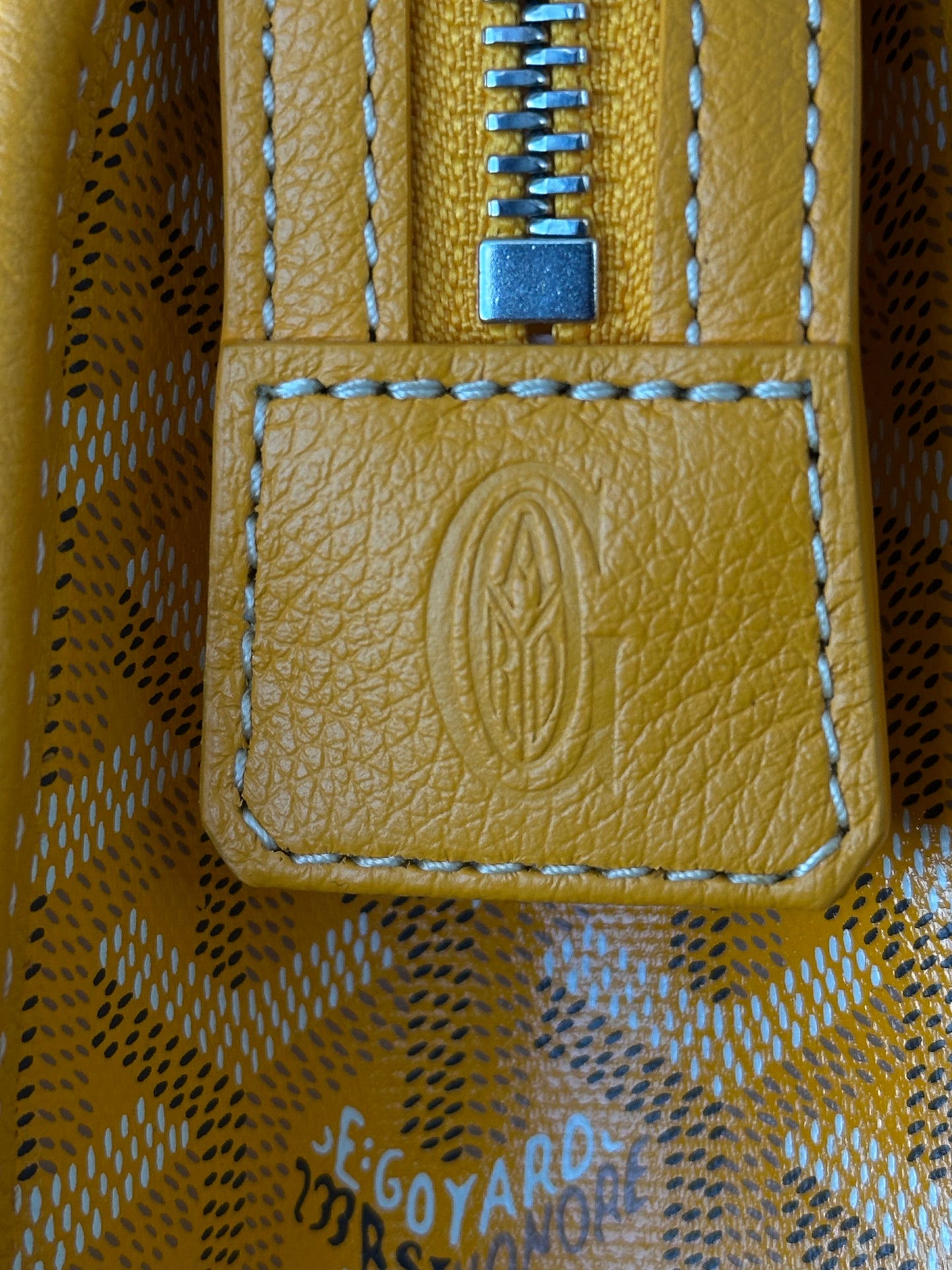 Goyard Yellow Jouvence GM Toiletry Bag