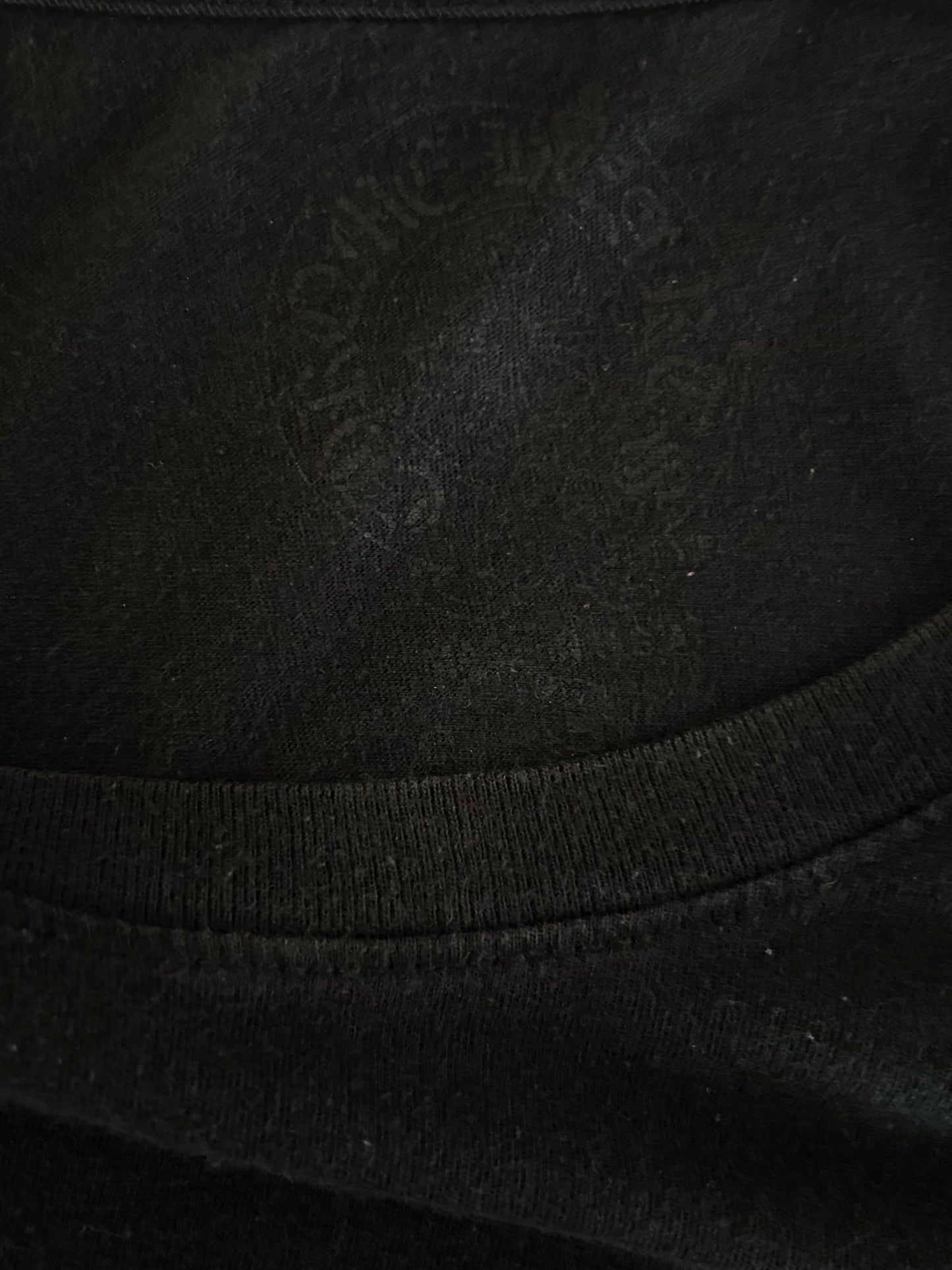 Chrome Hearts Black Multicolor Cross Logo T-Shirt