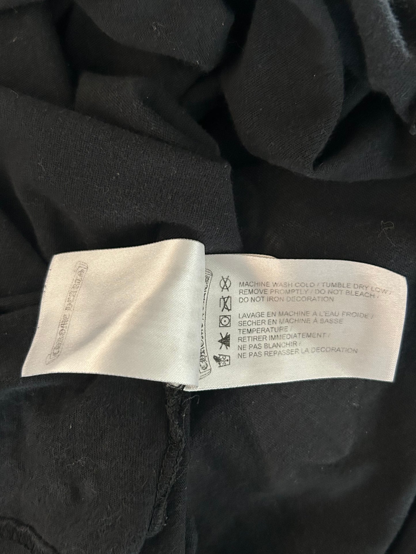 Chrome Hearts Black Multicolor Cross Logo T-Shirt