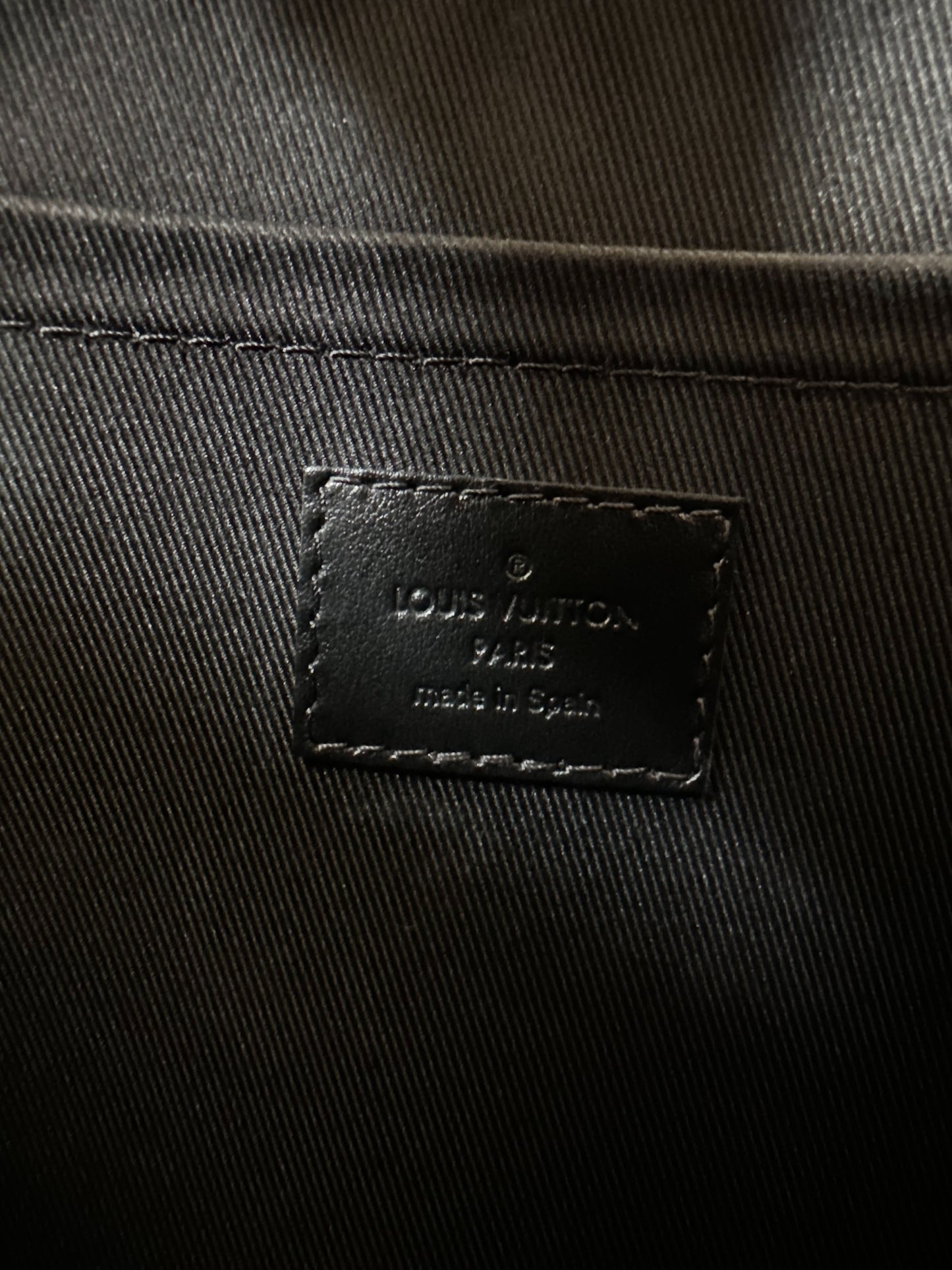 Louis Vuitton Monogram Eclipse Pochette Voyage Souple