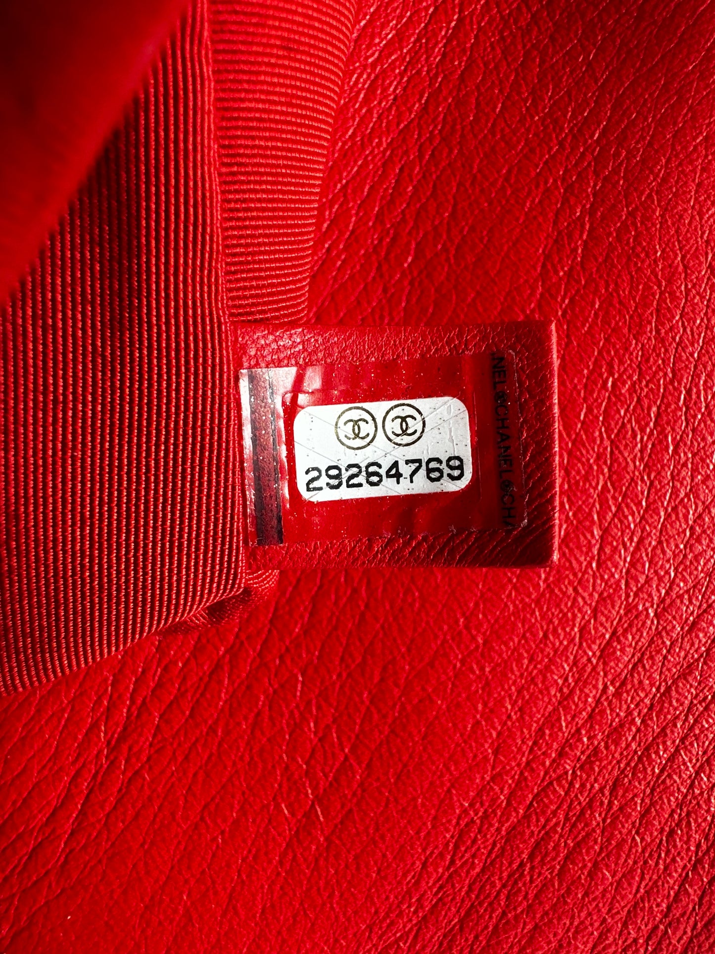 Chanel Red Large Jersey Maxi 19 Flap Bag