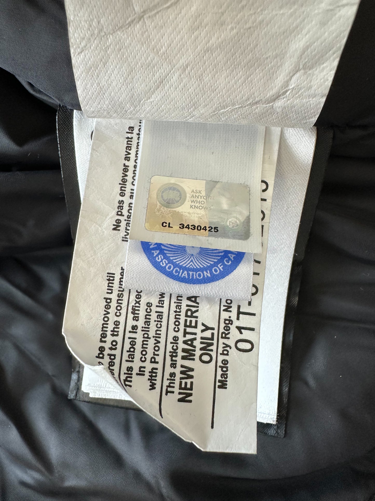 Canada Goose Navy Chateau Men's Jacket