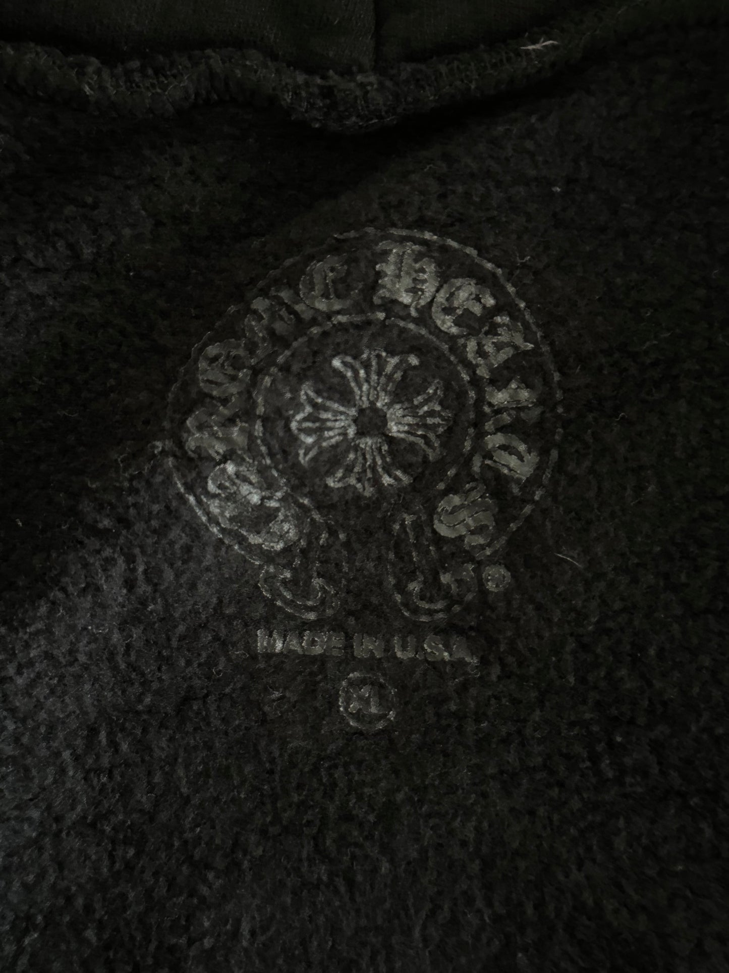 Chrome Hearts Black & Pink Deadly Doll Zip Up Hoodie