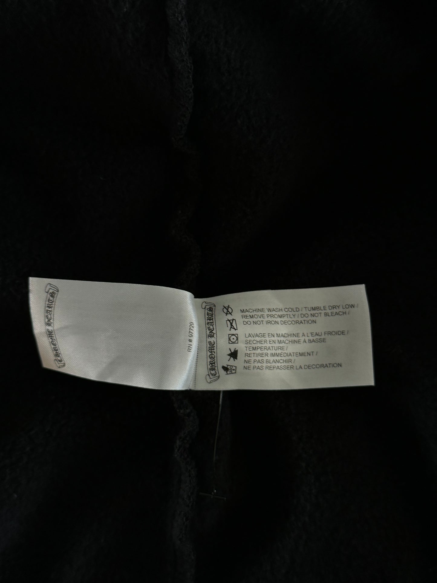 Chrome Hearts Black & Pink Deadly Doll Zip Up Hoodie