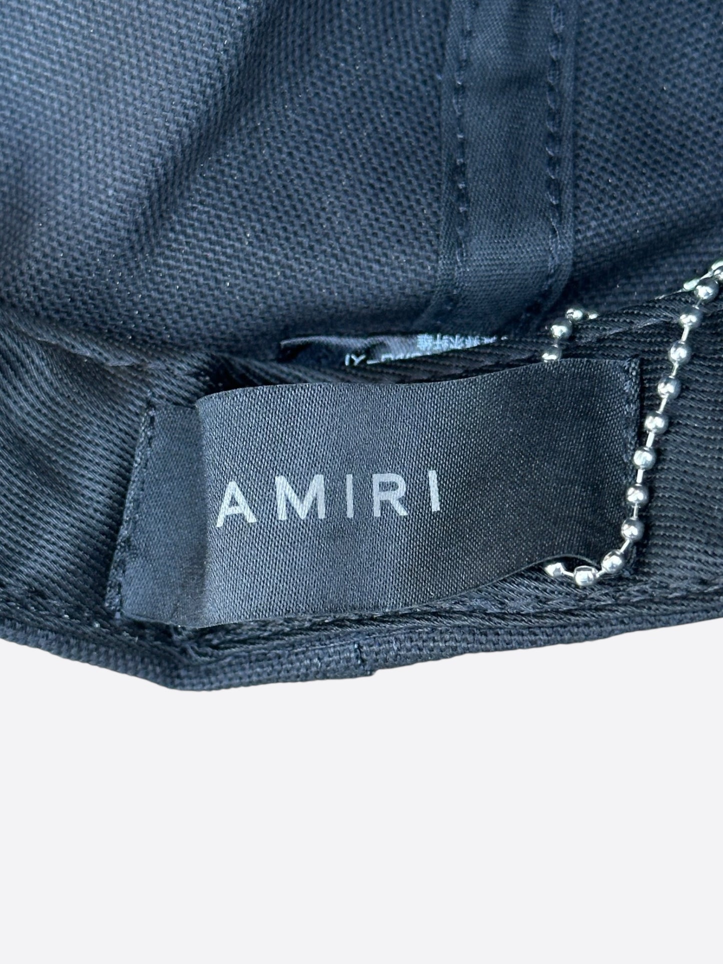 Amiri Black & White Preemo Trucker Hat