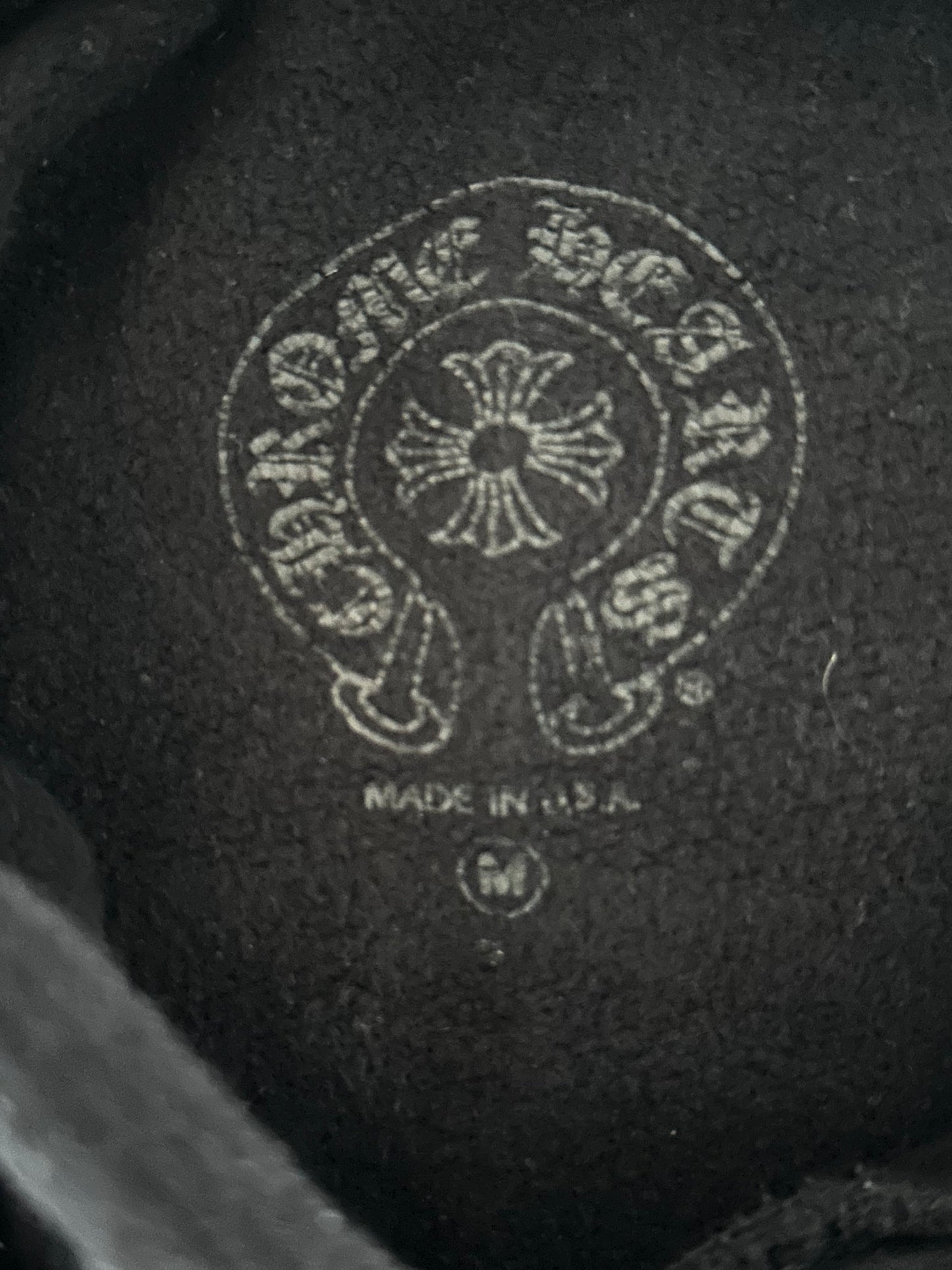 Chrome Hearts Black & Yellow Cross Logo Hoodie