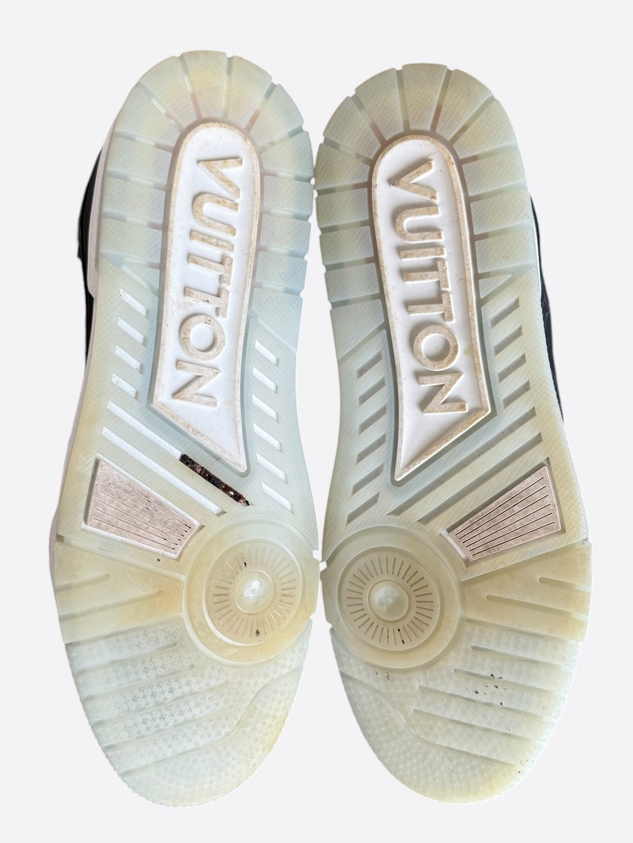 Louis Vuitton Black Monogram Eclipse Suede Trainers