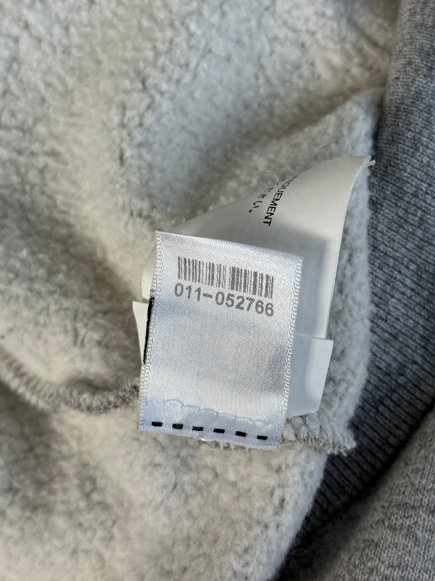 Chrome Hearts Grey & Black Cross Patch Zip Up Hoodie