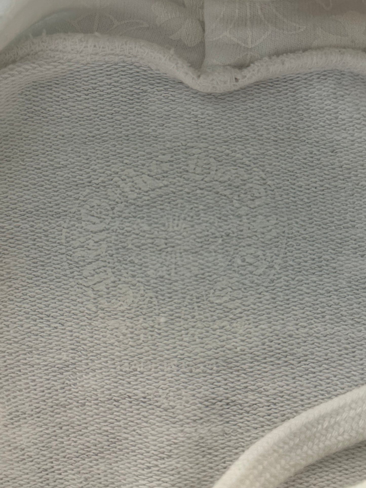 Chrome Hearts White & Black Cross Jacquard Horseshoe Logo Hoodie