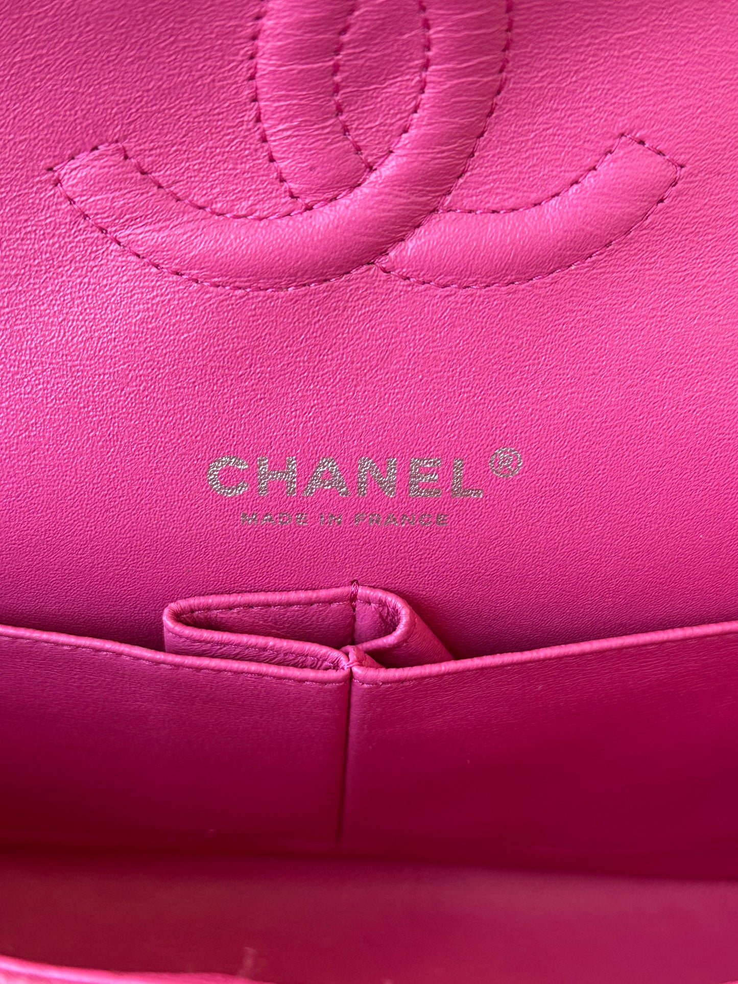 Chanel Pink Caviar Quilted Medium Flap Bag
