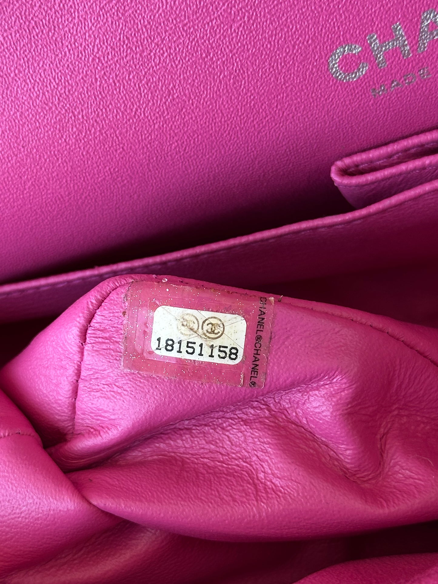 Chanel Pink Caviar Quilted Medium Flap Bag